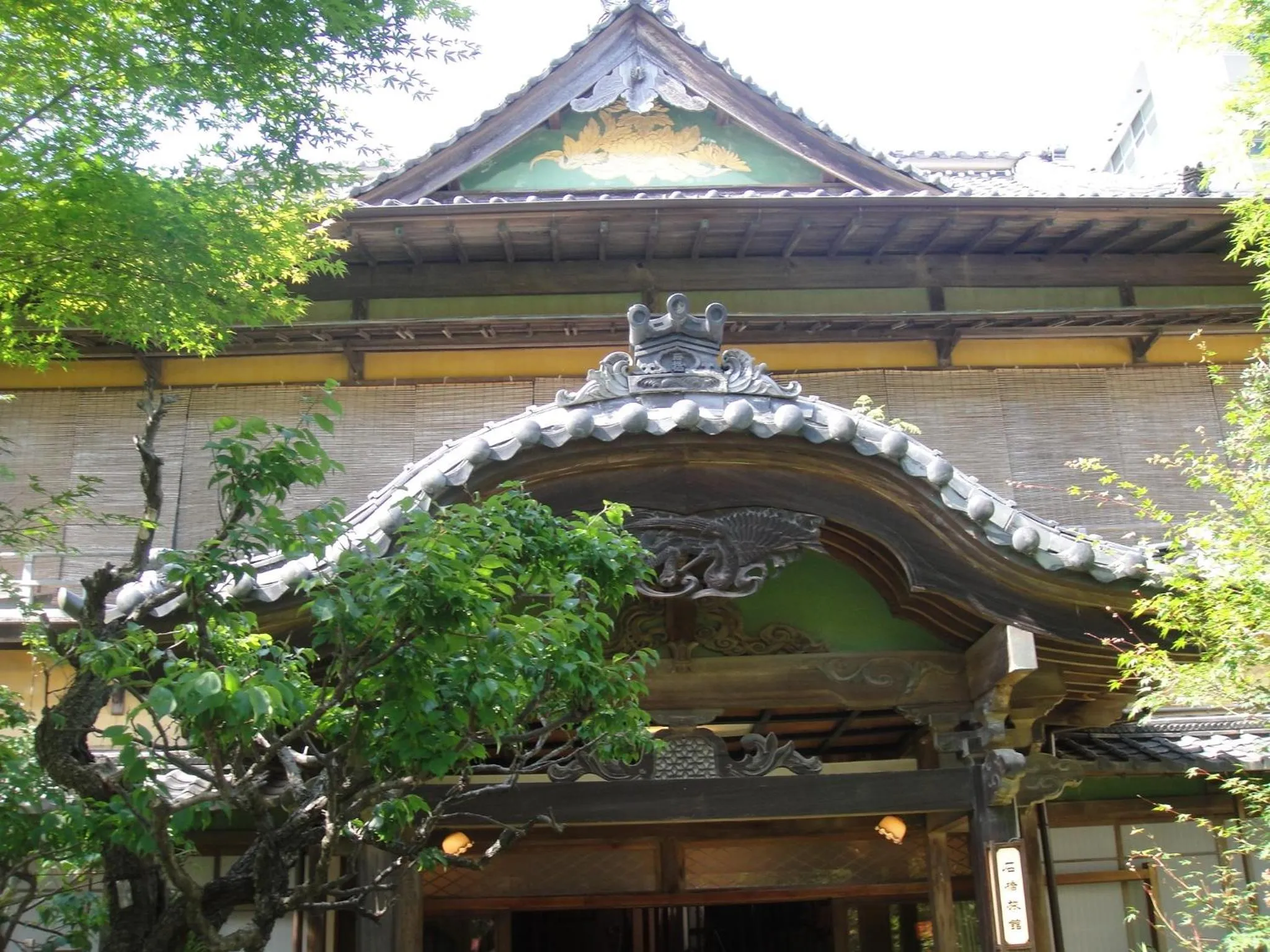Facade/entrance in Kurhaus Ishibashi Ryokan