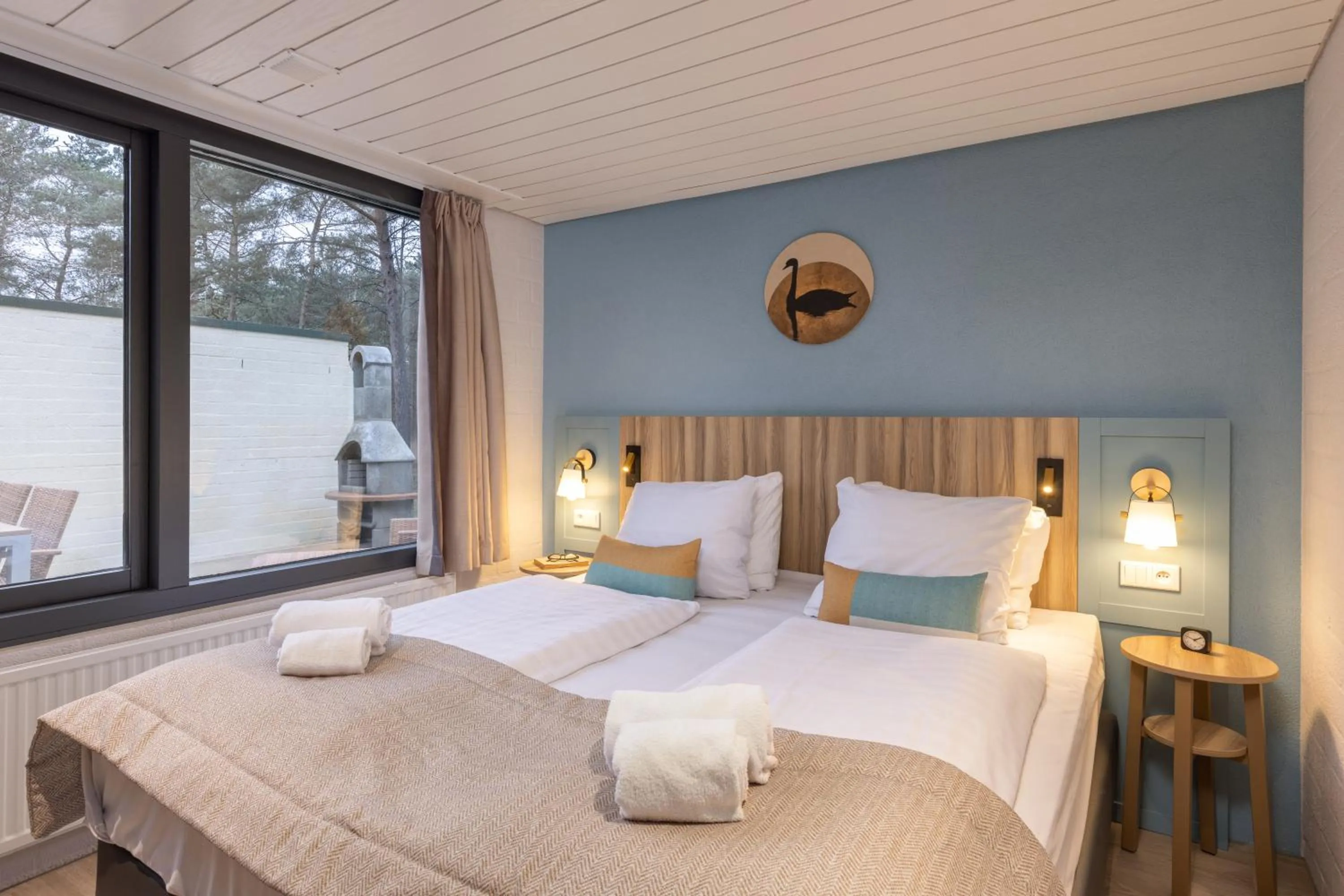 Bedroom, Bed in Center Parcs Vossemeren