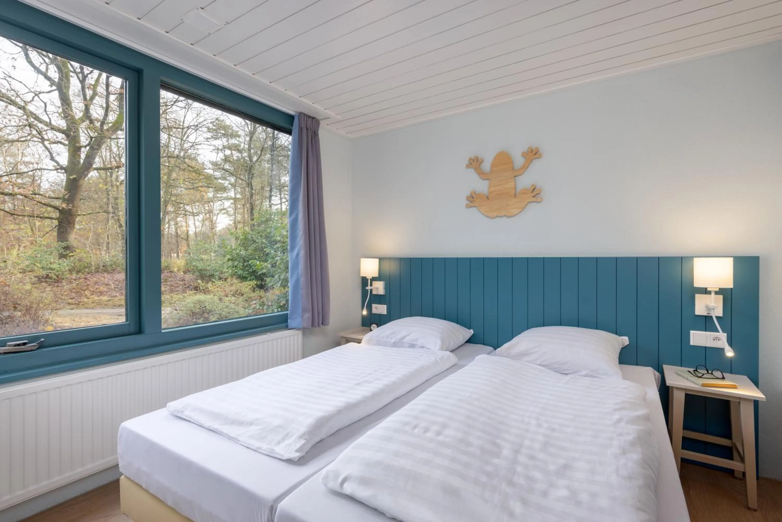 Bedroom, Bed in Center Parcs Vossemeren