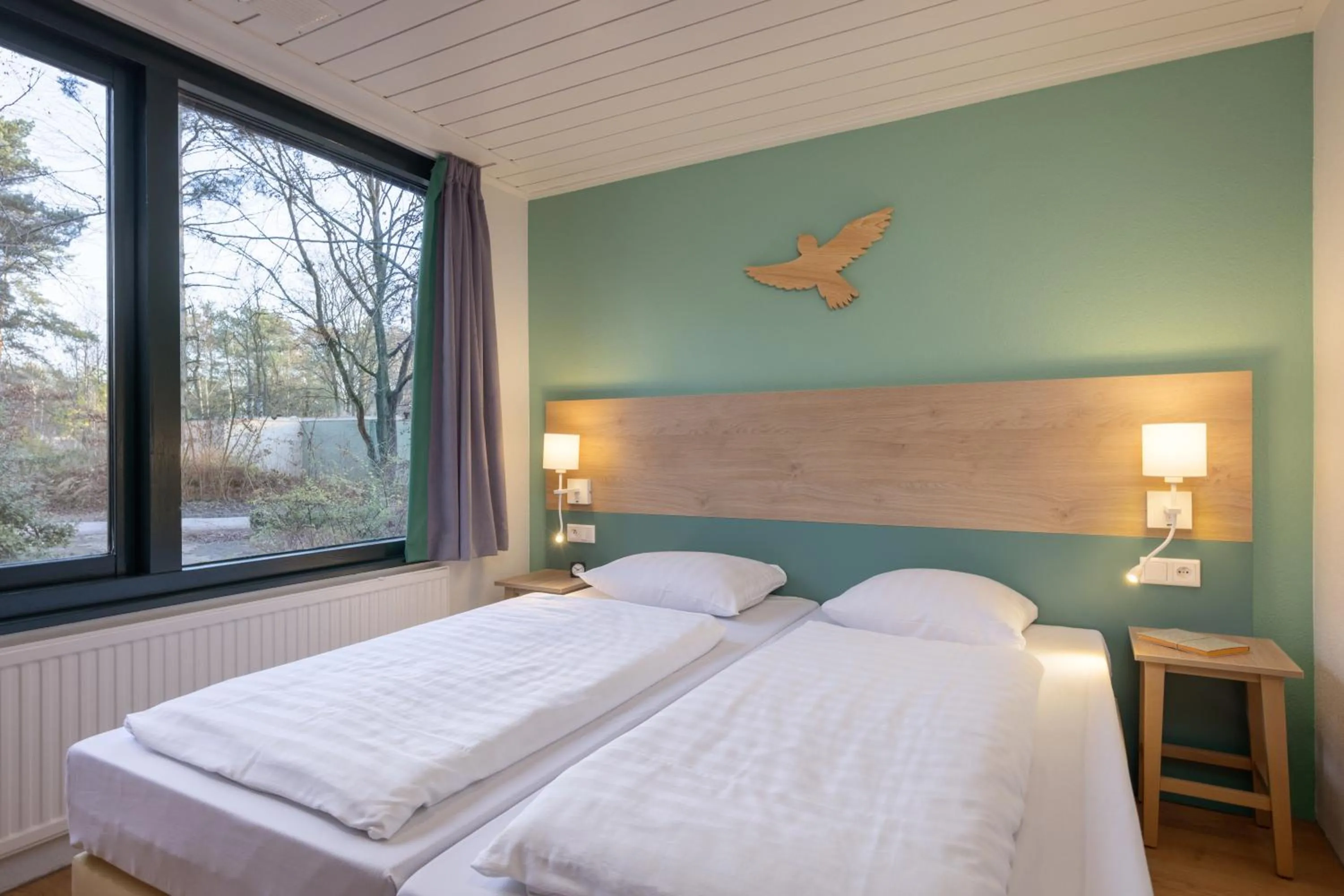 Bedroom, Bed in Center Parcs Vossemeren