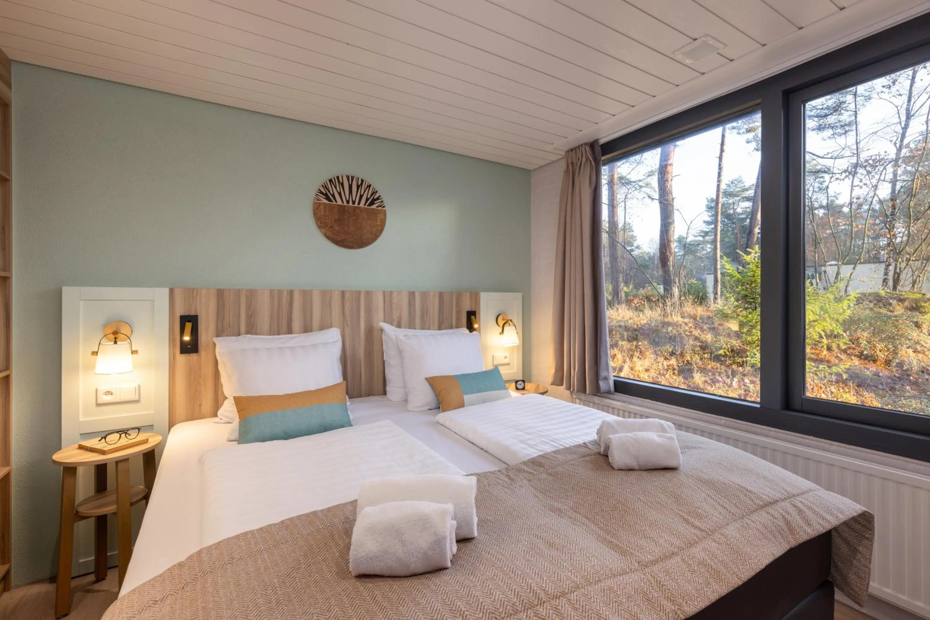 Bedroom, Bed in Center Parcs Vossemeren
