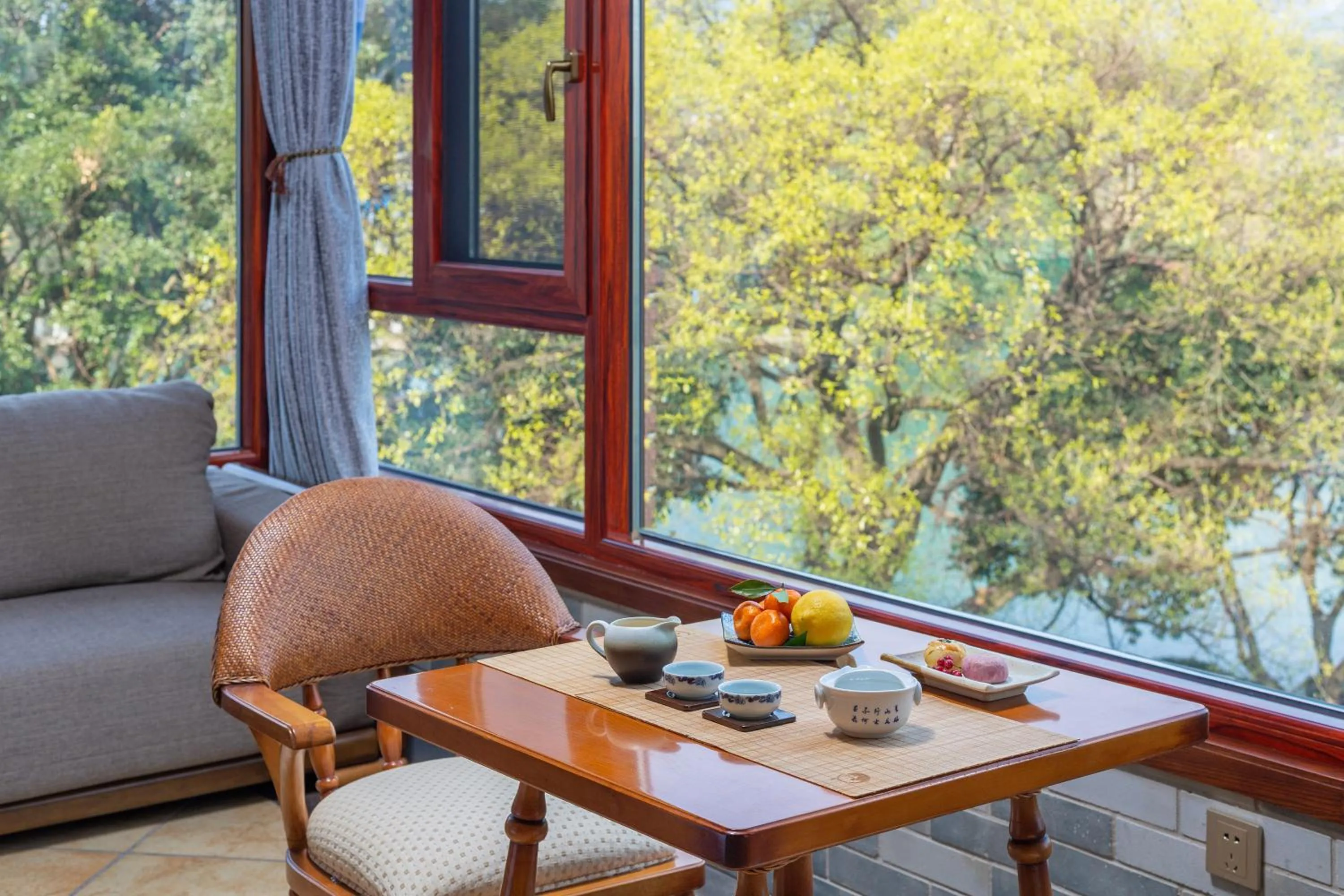 Natural landscape in Aroma Tea House