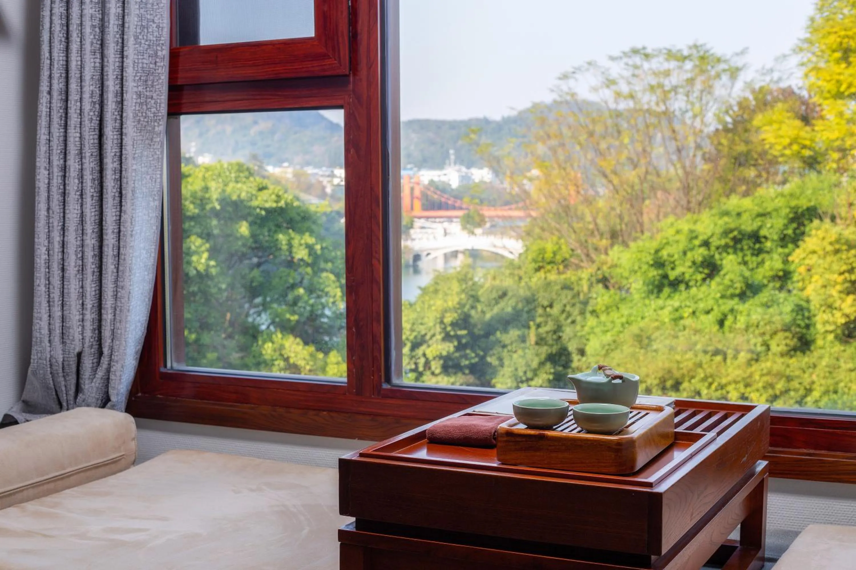 Natural landscape in Aroma Tea House