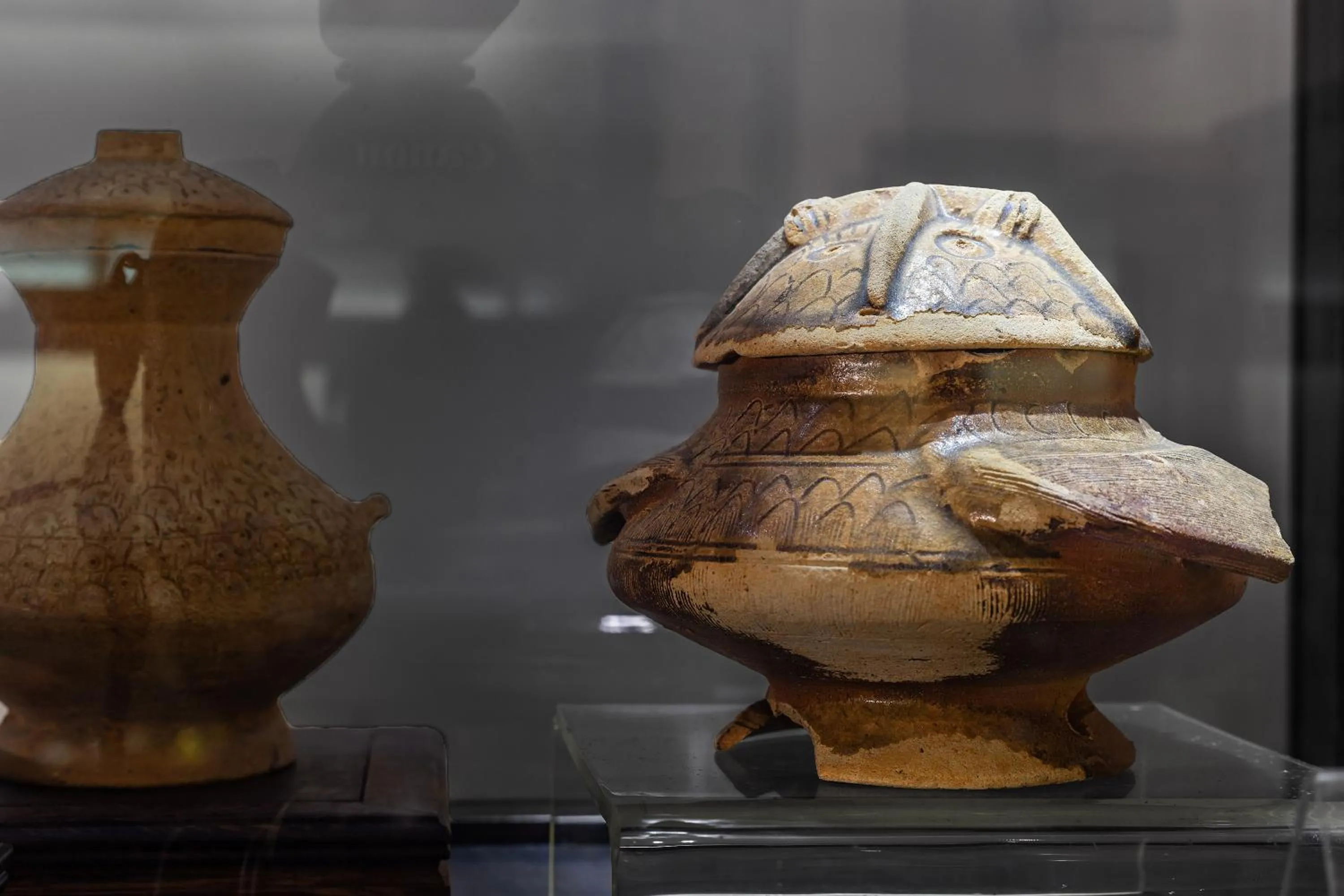 Decorative detail in Aroma Tea House