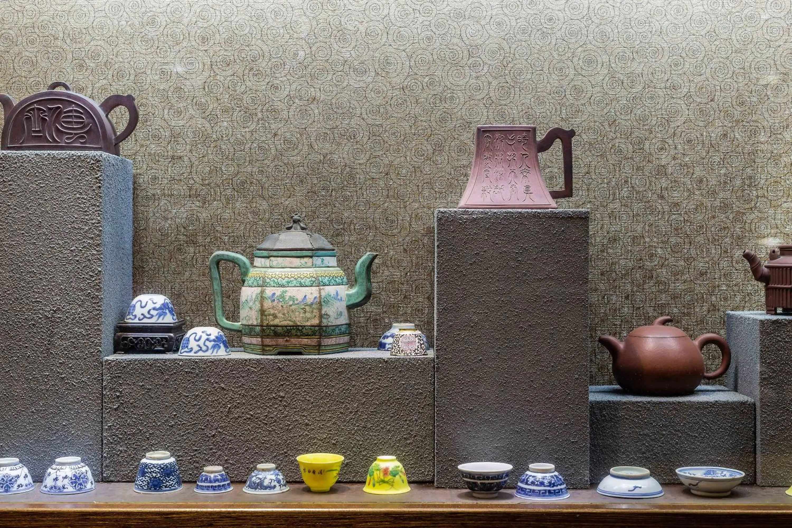 Decorative detail in Aroma Tea House