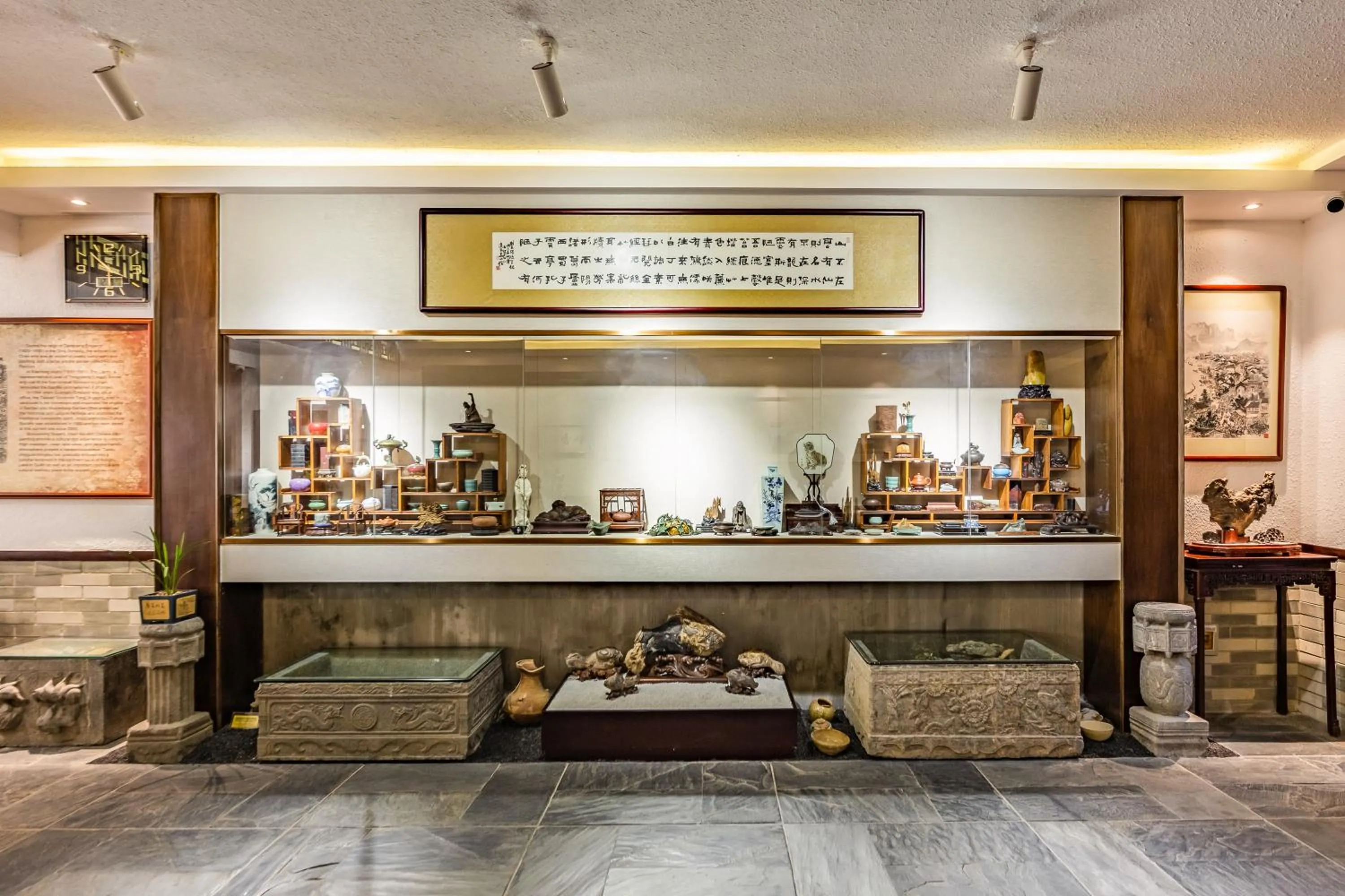 Lobby or reception in Aroma Tea House