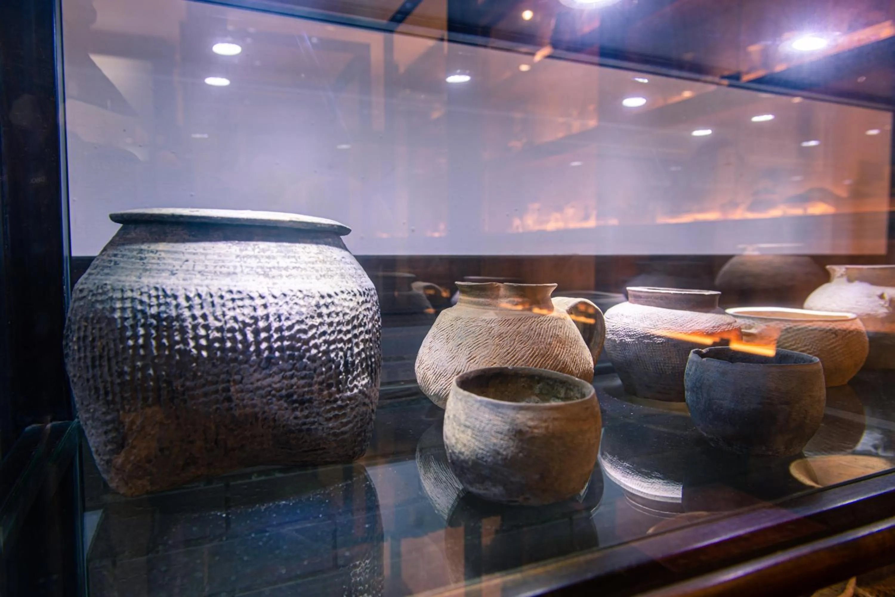 Decorative detail in Aroma Tea House