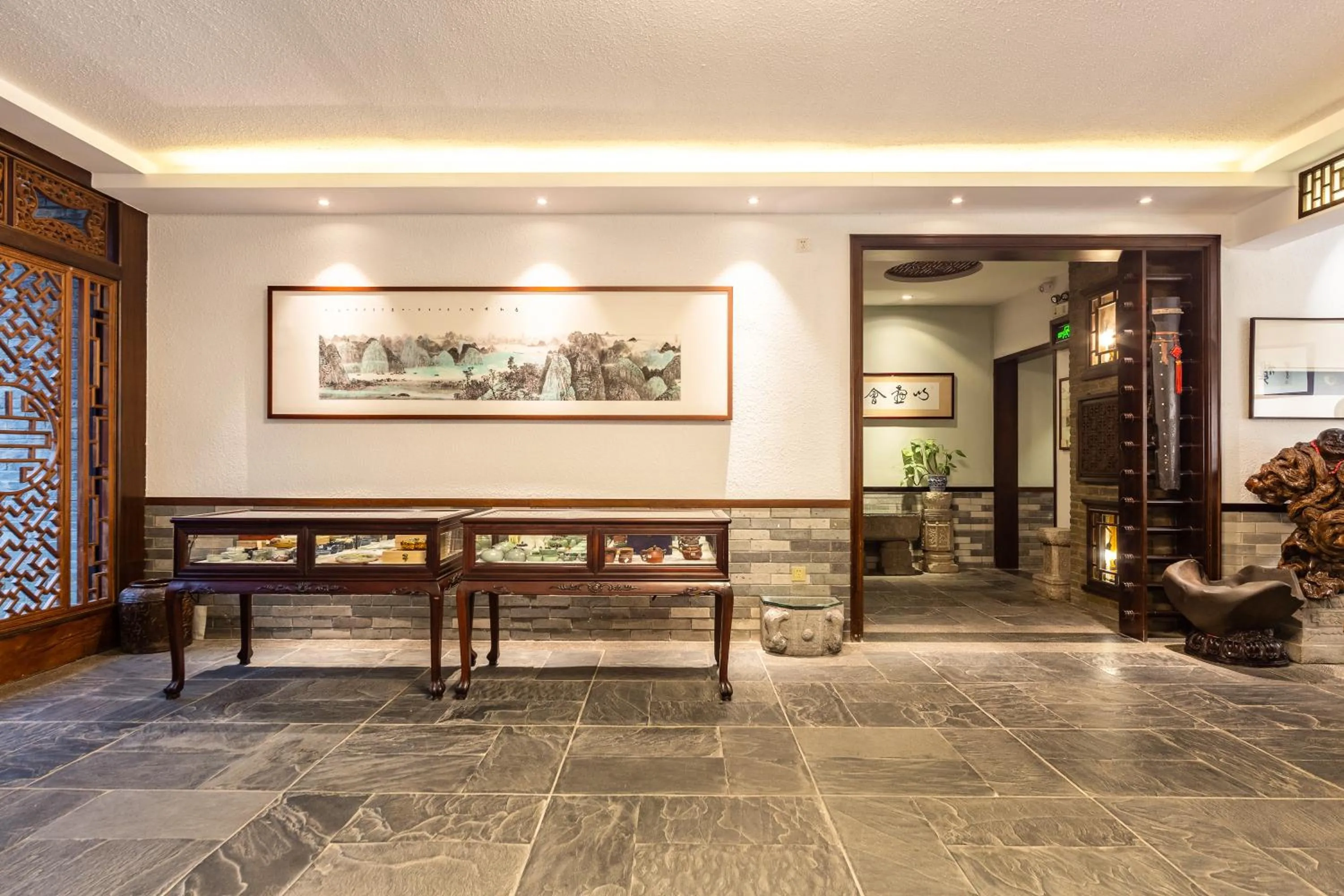 Lobby or reception in Aroma Tea House