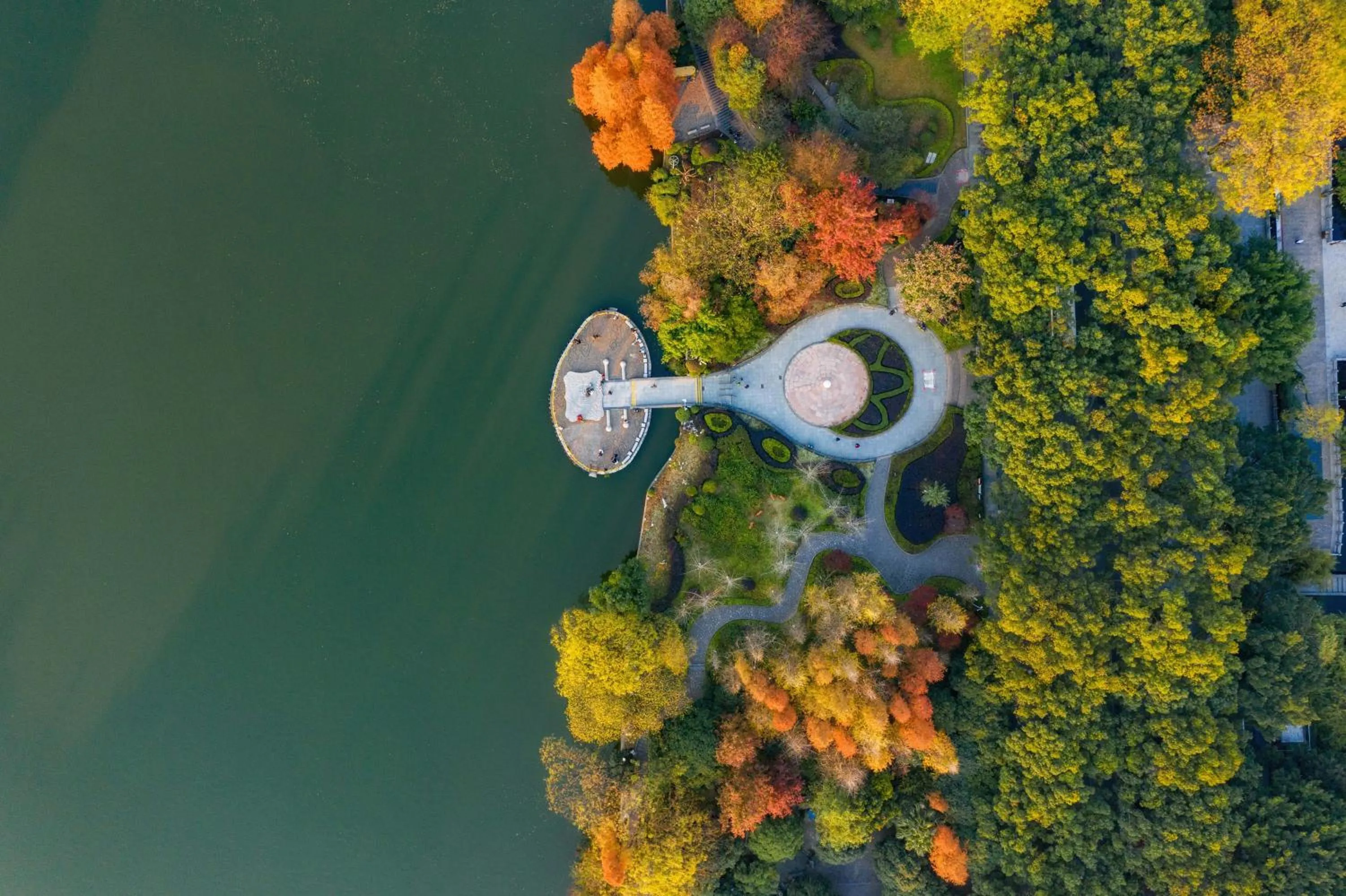 Nearby landmark in Aroma Tea House