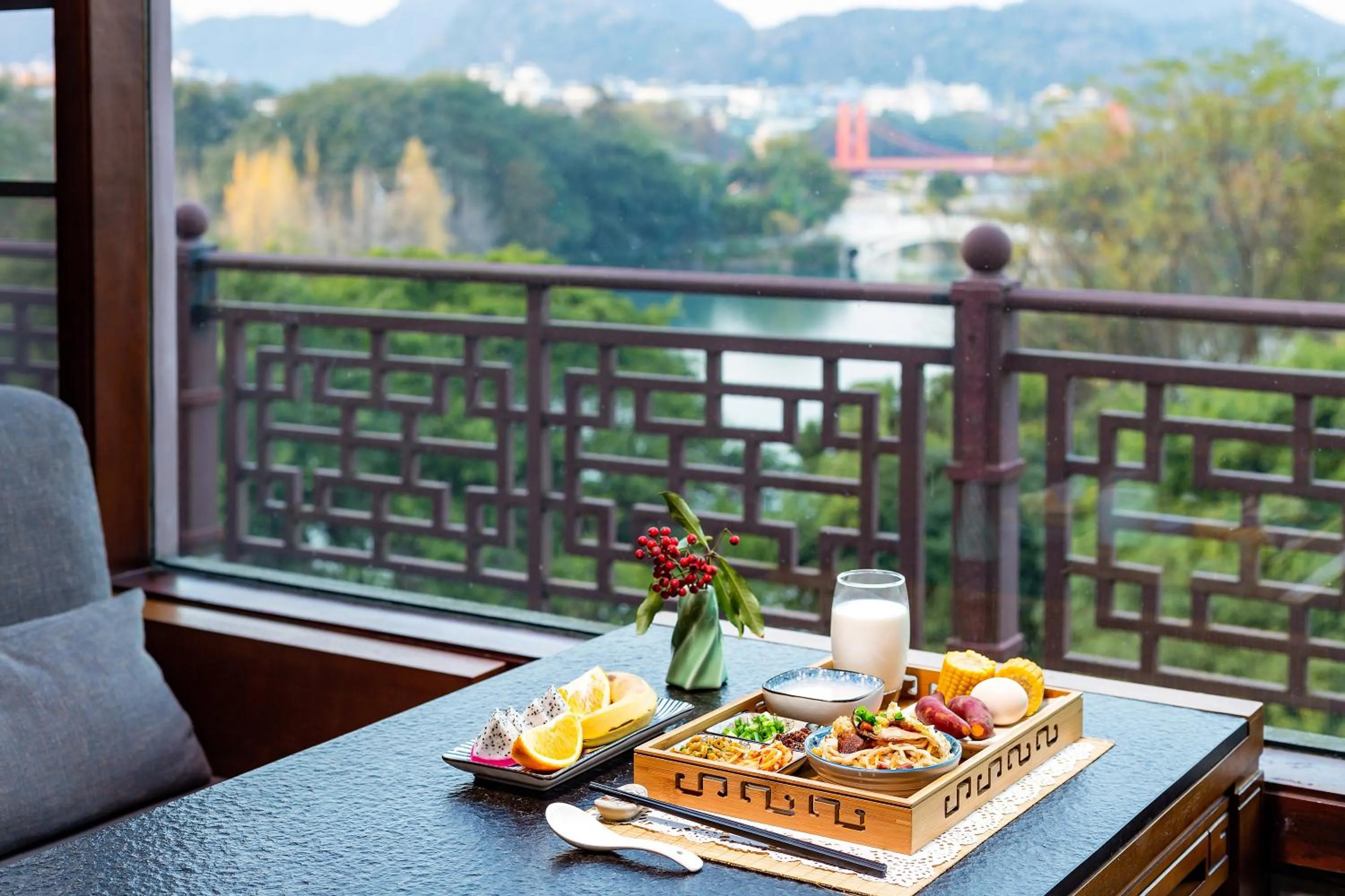 Food and drinks in Aroma Tea House