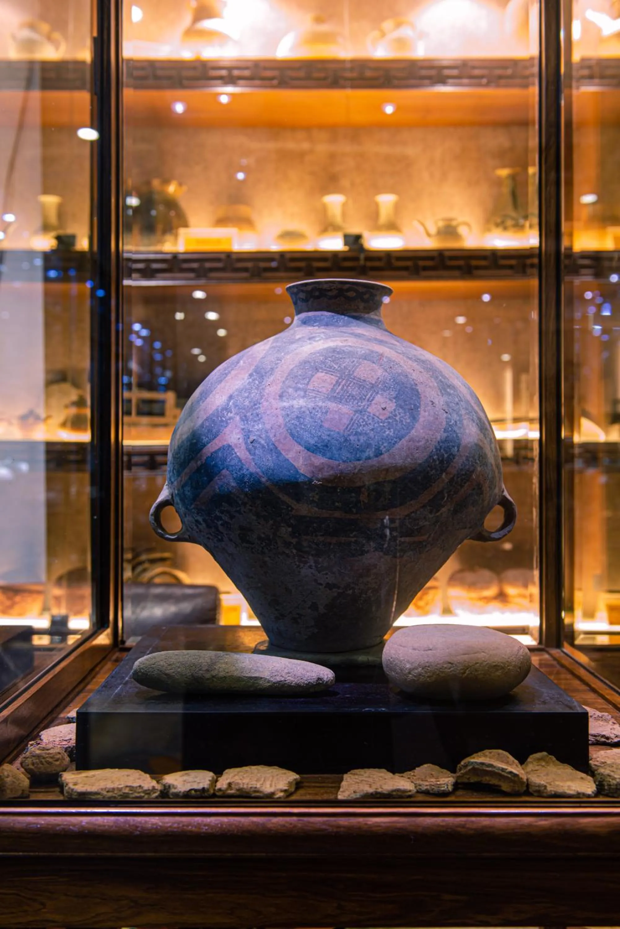 Decorative detail in Aroma Tea House