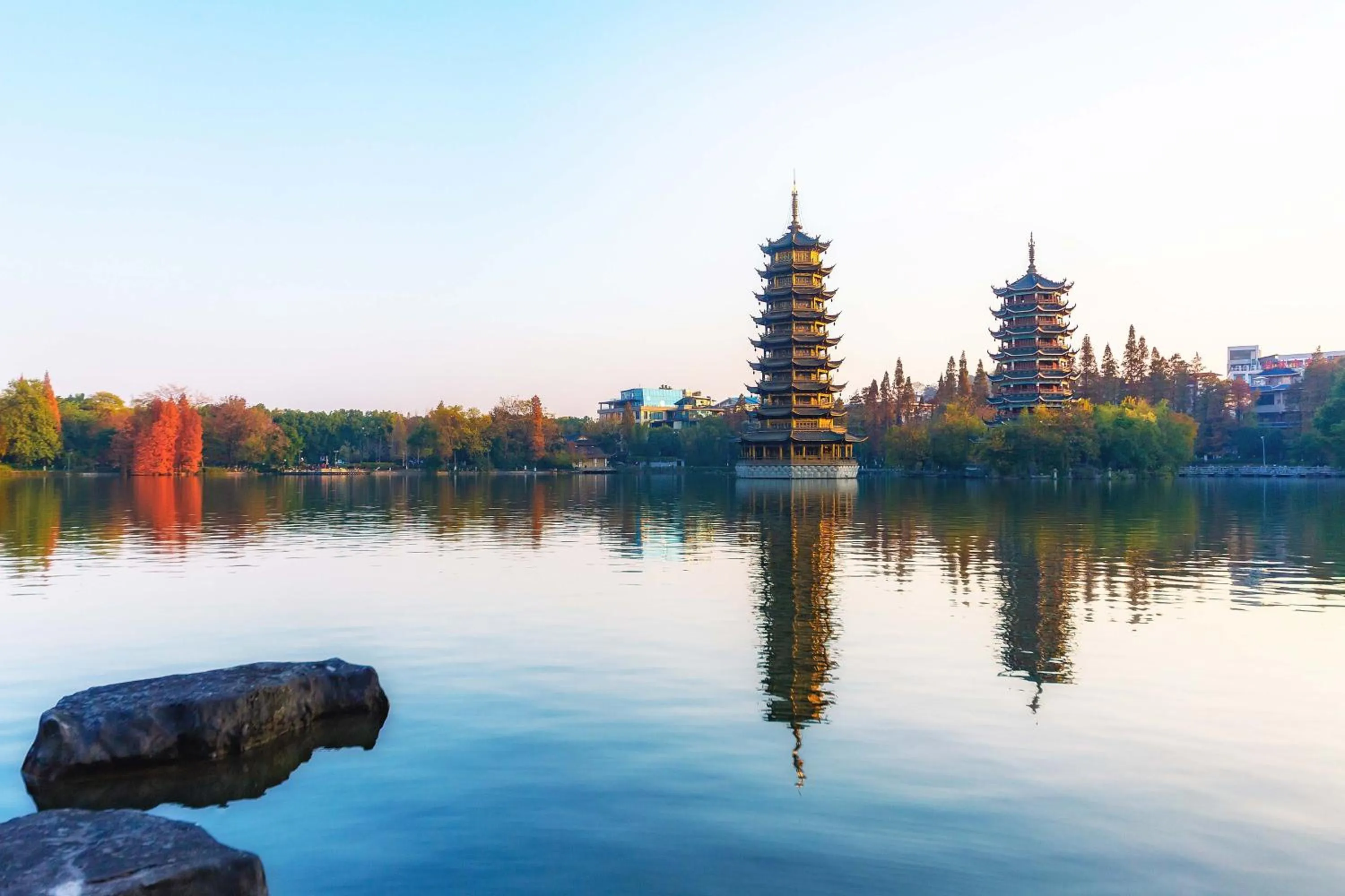 Natural landscape in Aroma Tea House