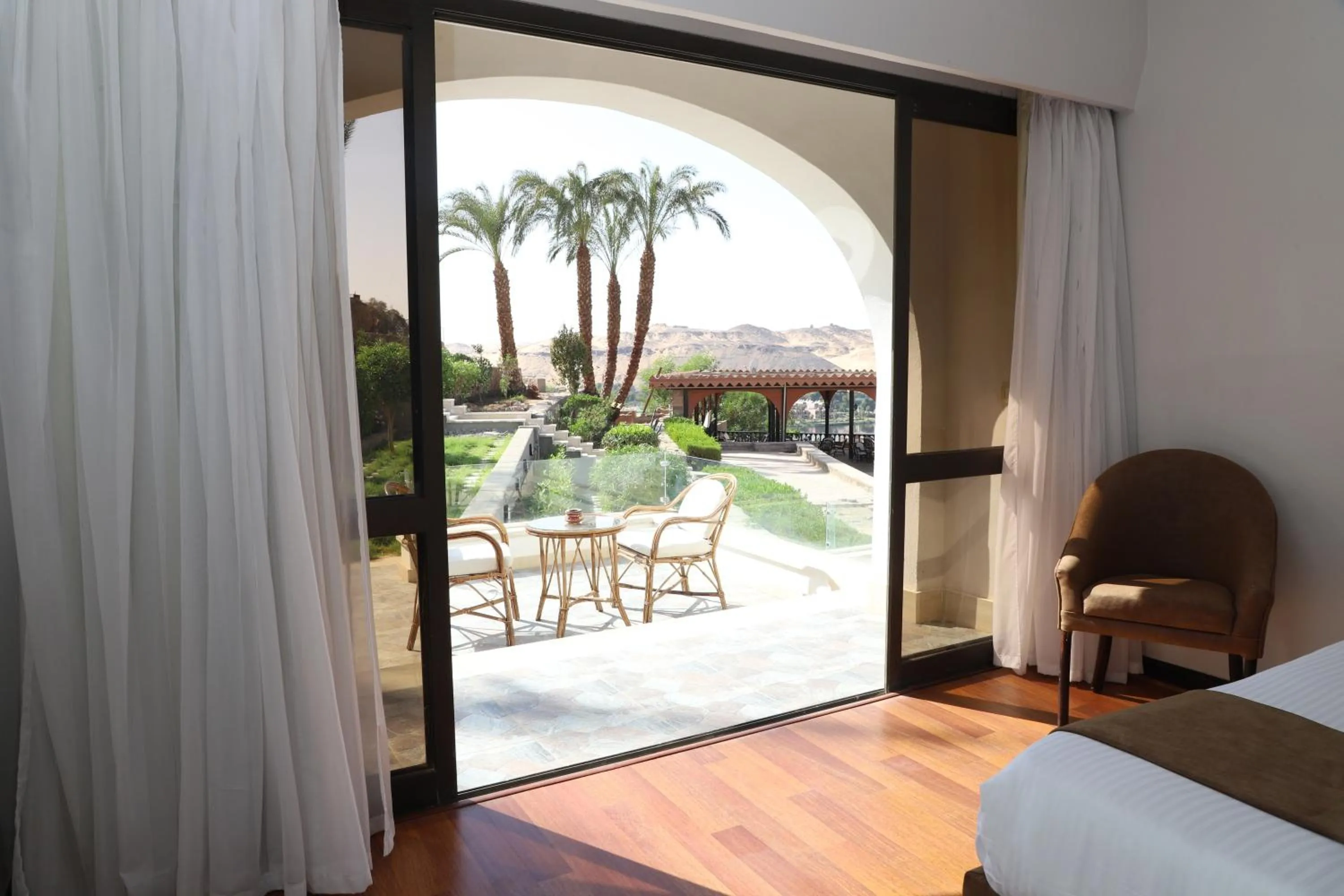 Bed in Basma Hotel Aswan