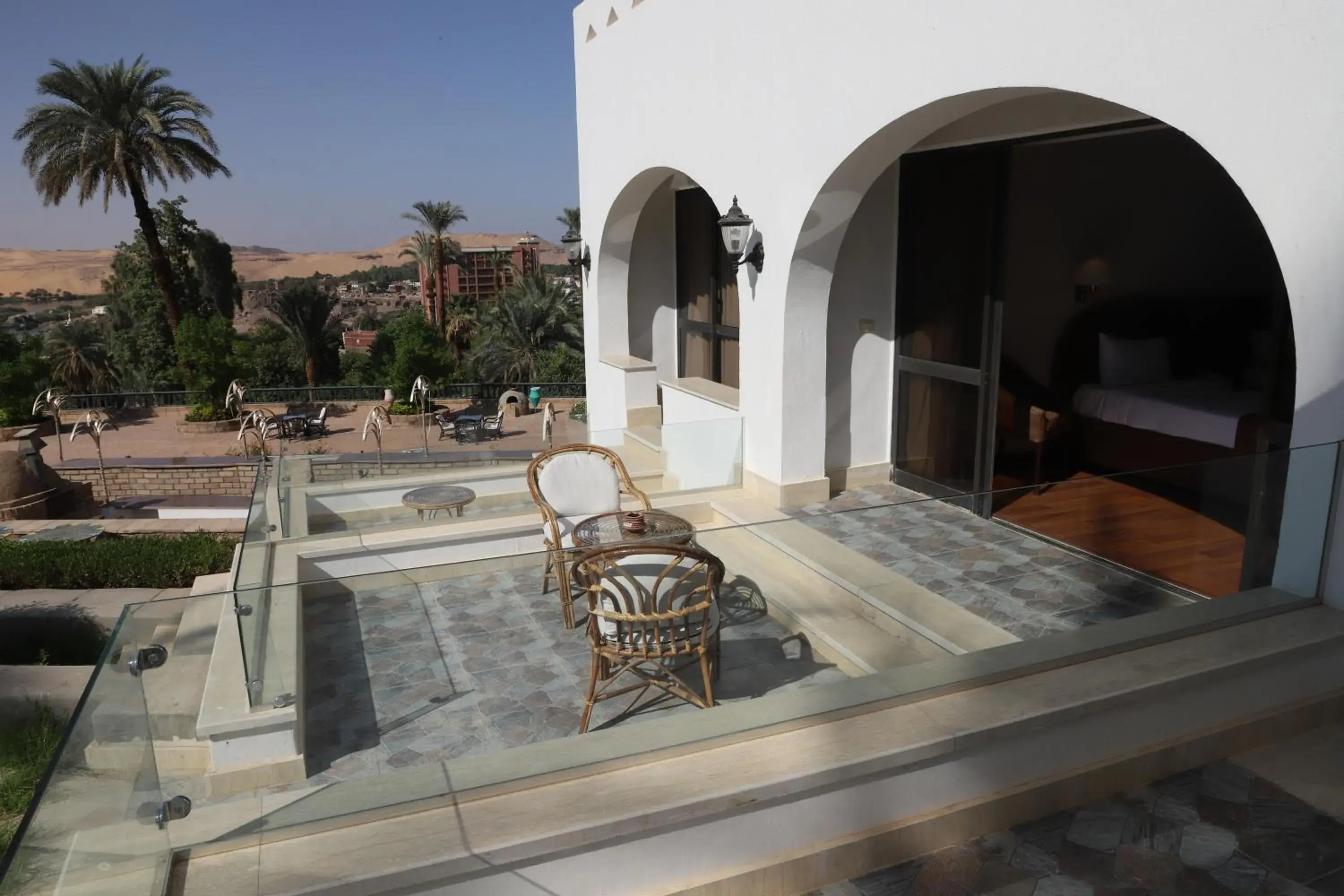 Double or Twin Room with Garden View in Basma Hotel Aswan Double or Twin Room with Garden View in Basma Hotel Aswan