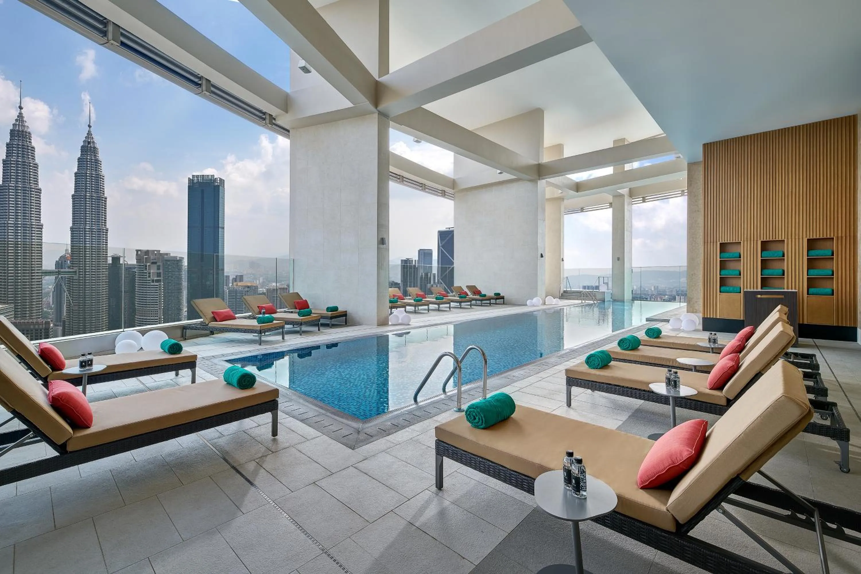 Swimming pool in Banyan Tree Kuala Lumpur