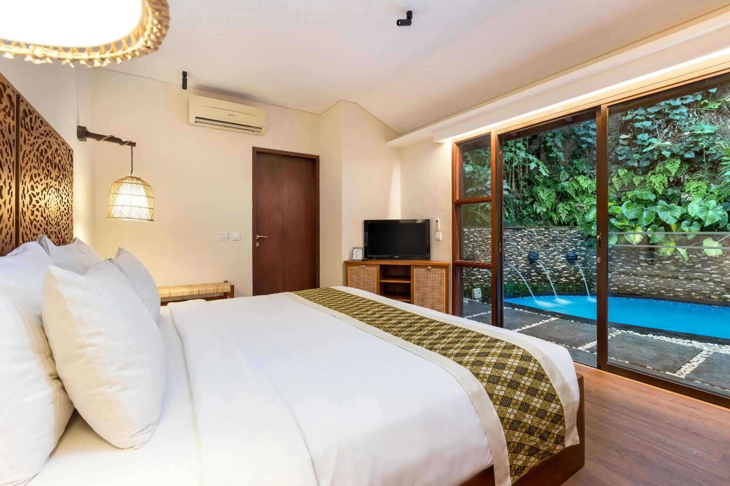 Bed in Ubud Green Resort Villas Powered by Archipelago