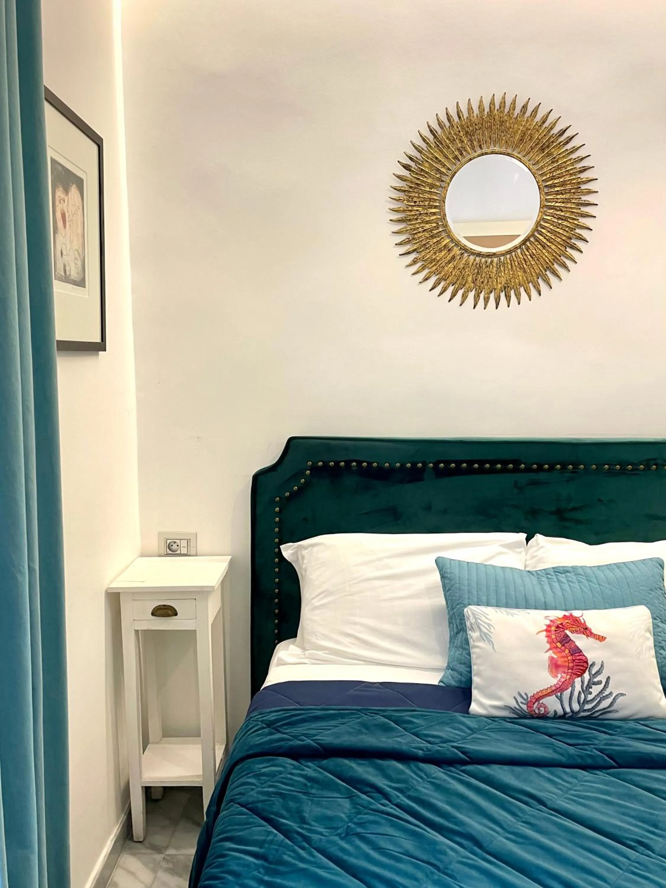 Bed in Hotel Normandy