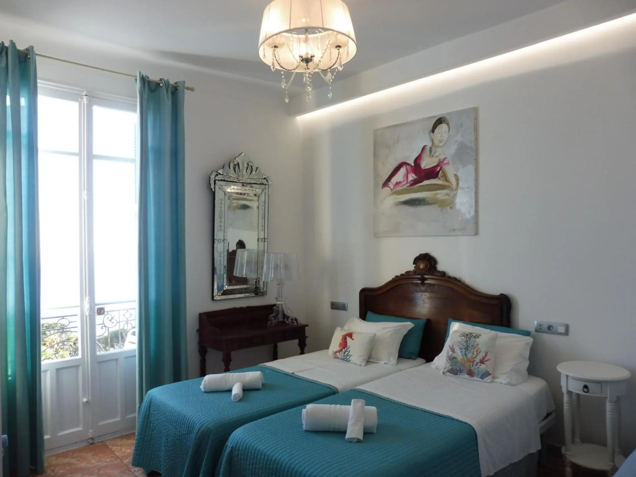 Bedroom, Bed in Hotel Normandy