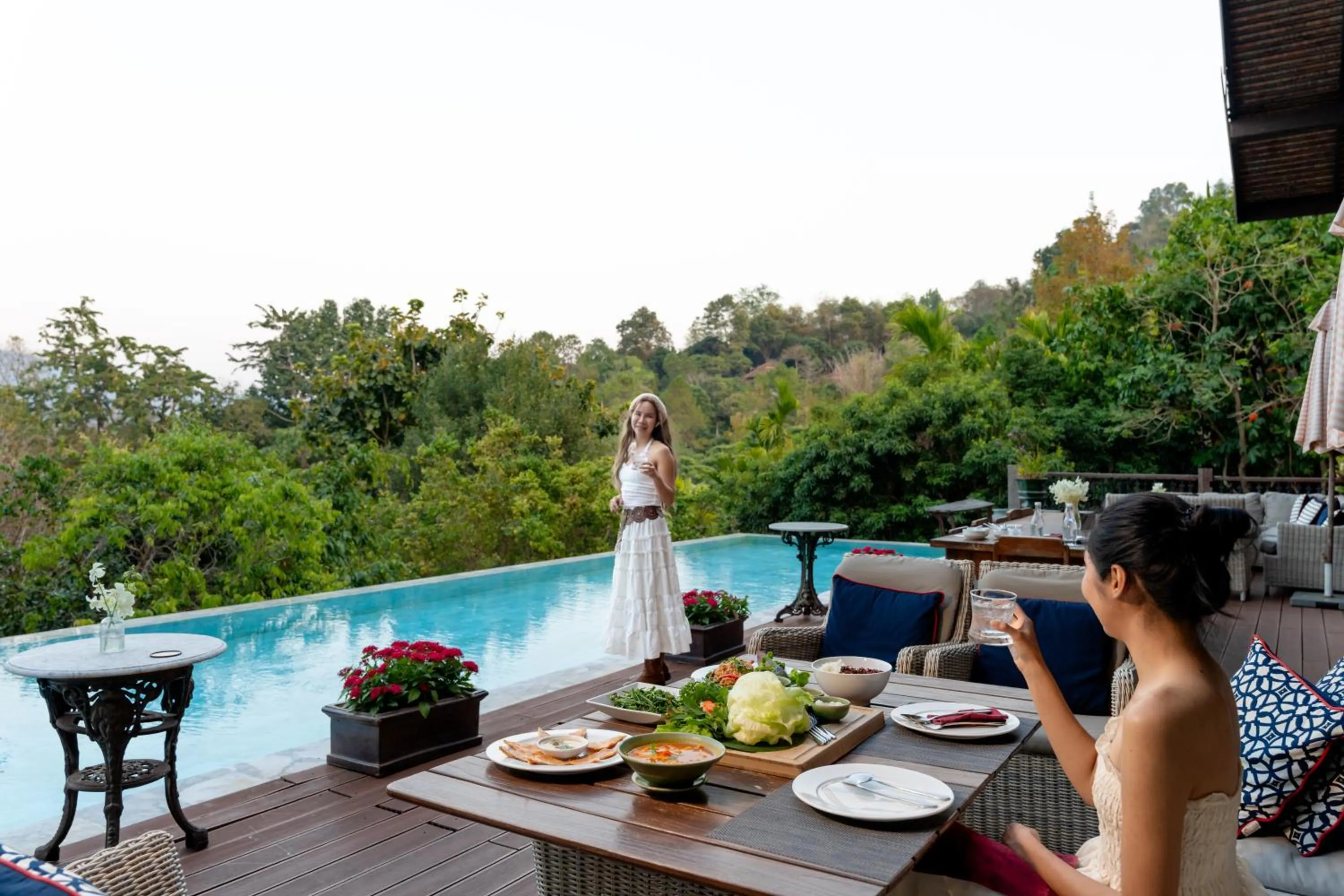 Natural landscape in Chantra Khiri Chalet Chiang Mai