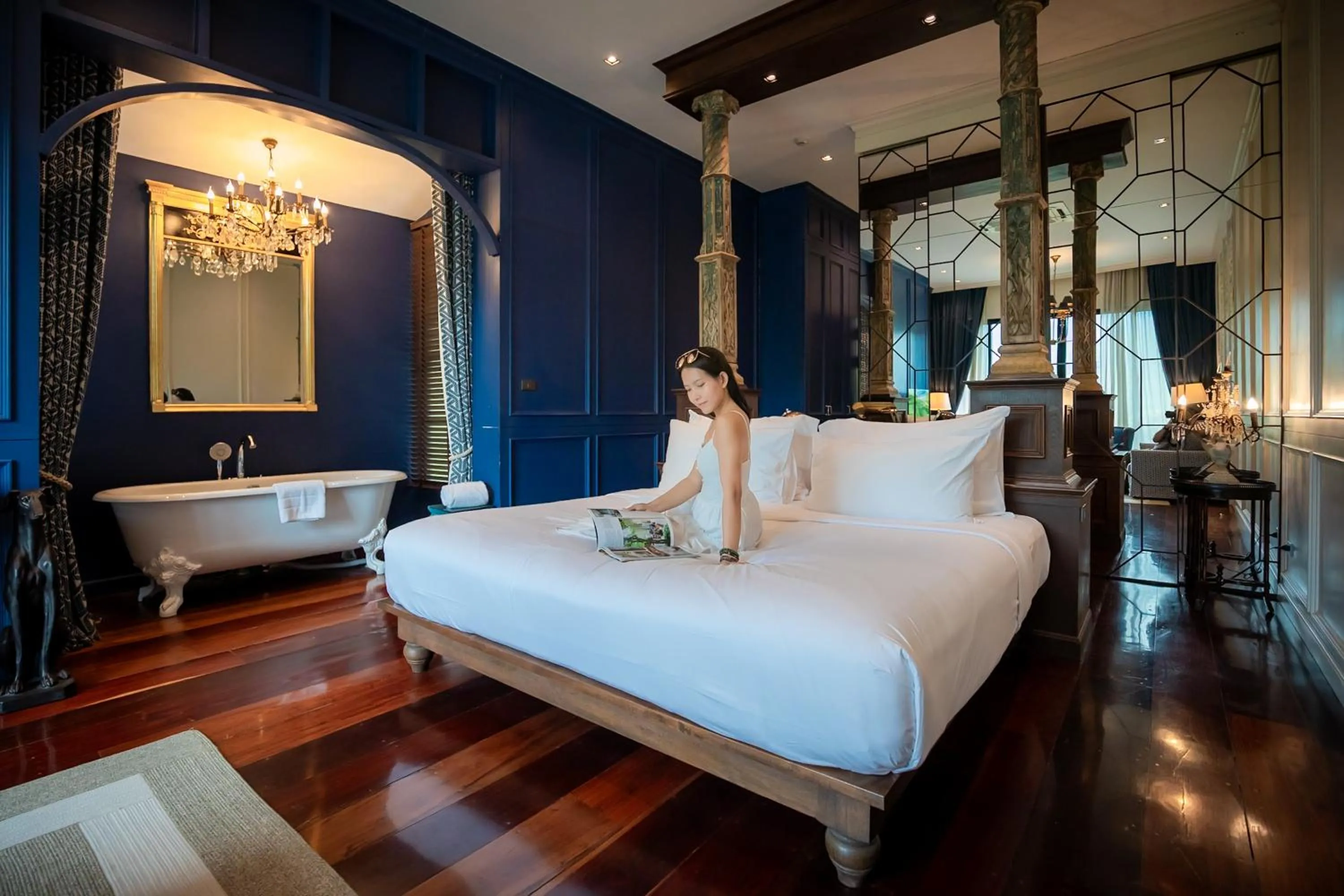 Bedroom, Bed in Chantra Khiri Chalet Chiang Mai