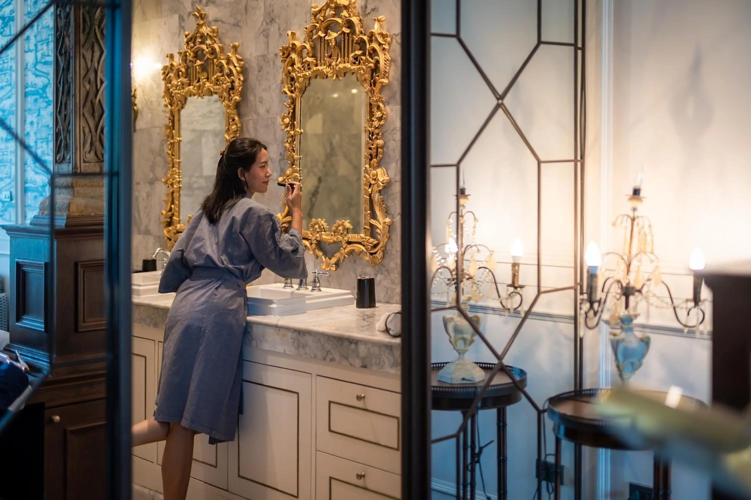 Bathroom in Chantra Khiri Chalet Chiang Mai