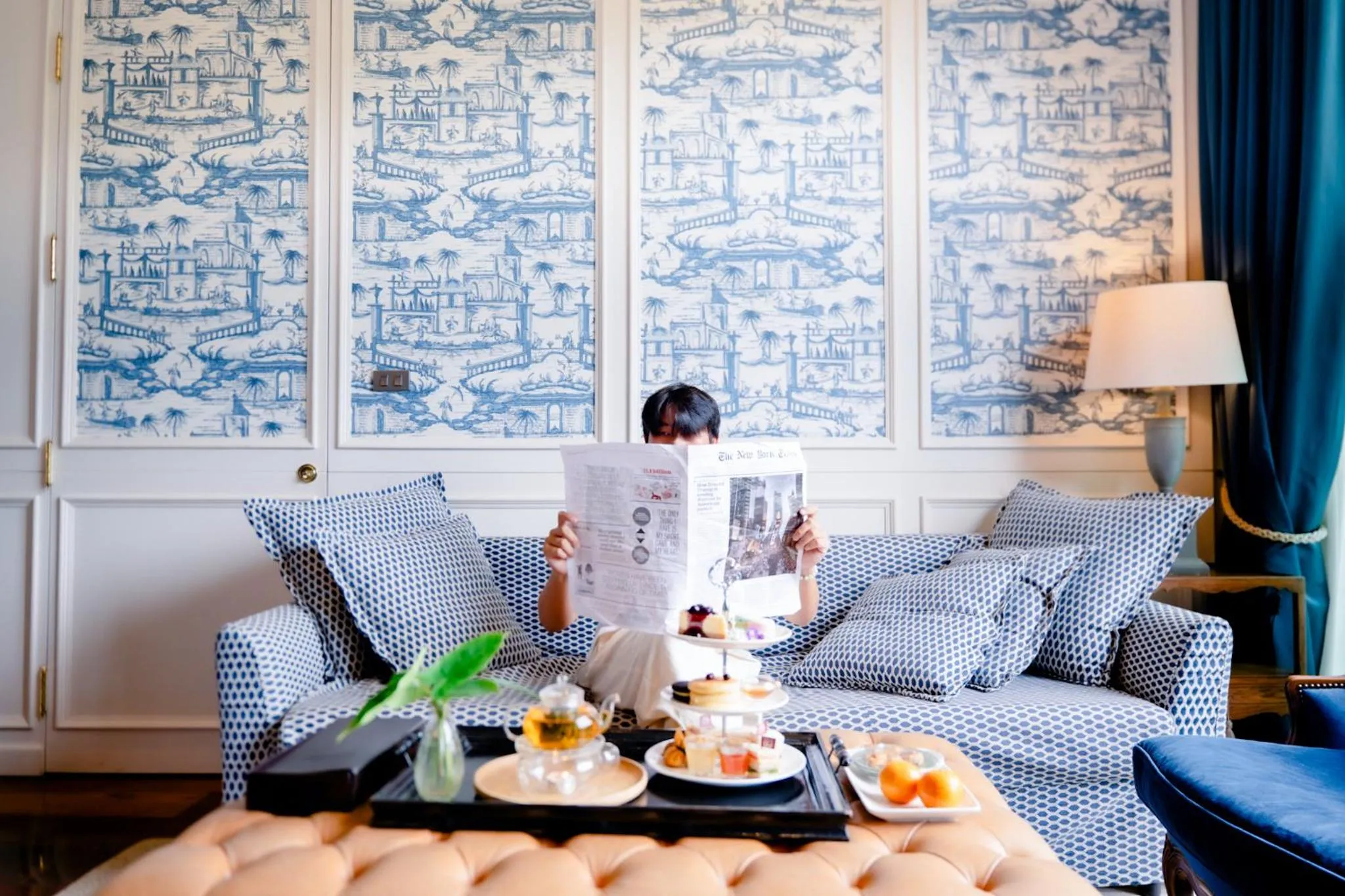 Living room in Chantra Khiri Chalet Chiang Mai