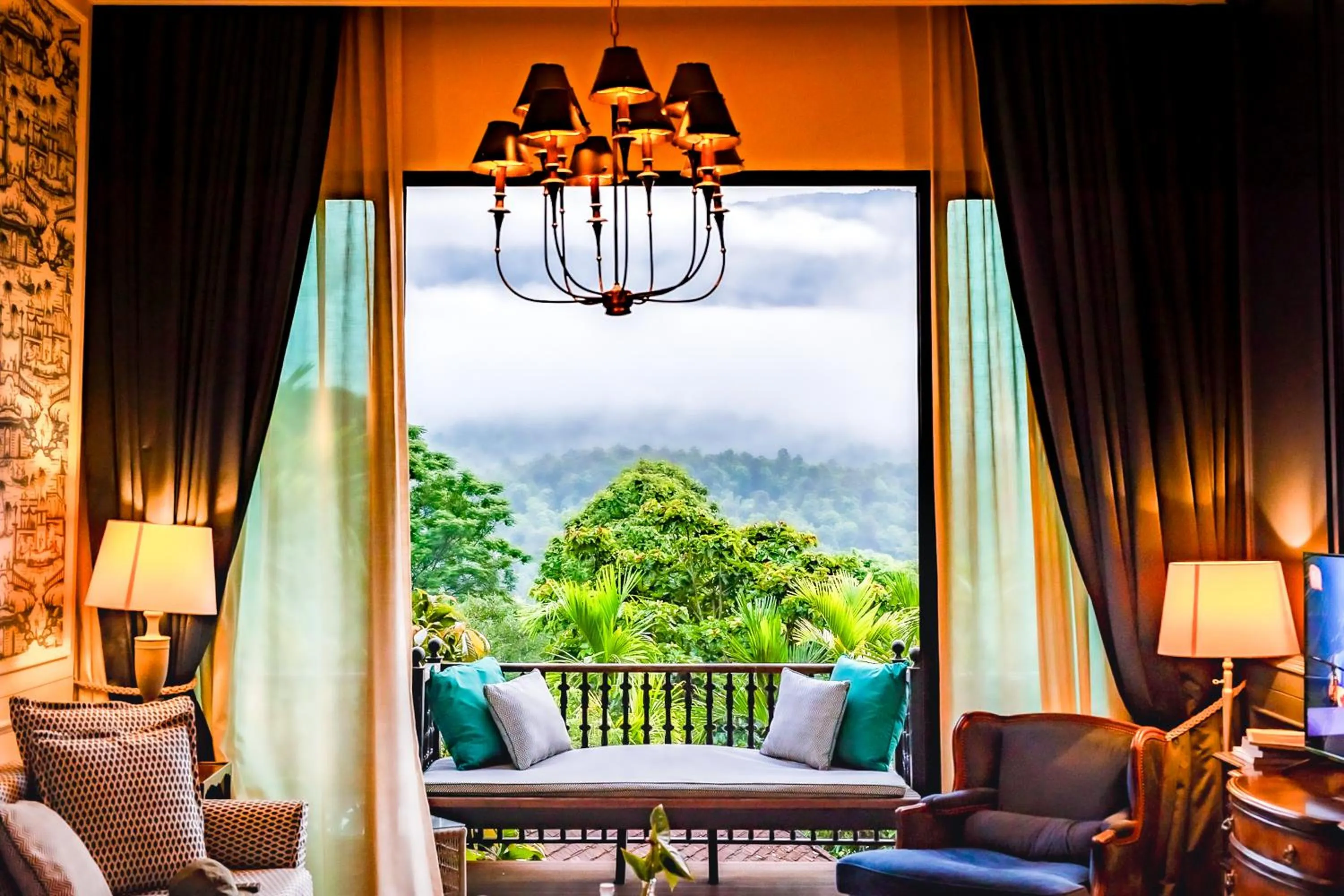 Natural landscape in Chantra Khiri Chalet Chiang Mai