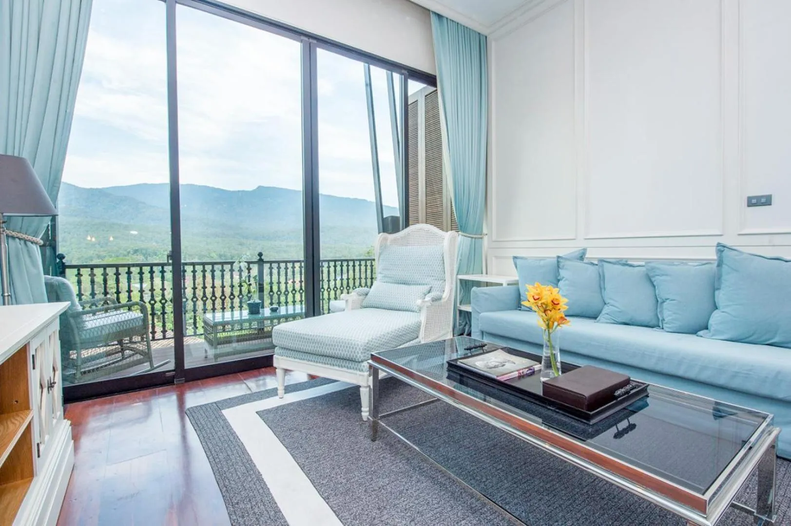 Balcony/Terrace in Chantra Khiri Chalet Chiang Mai