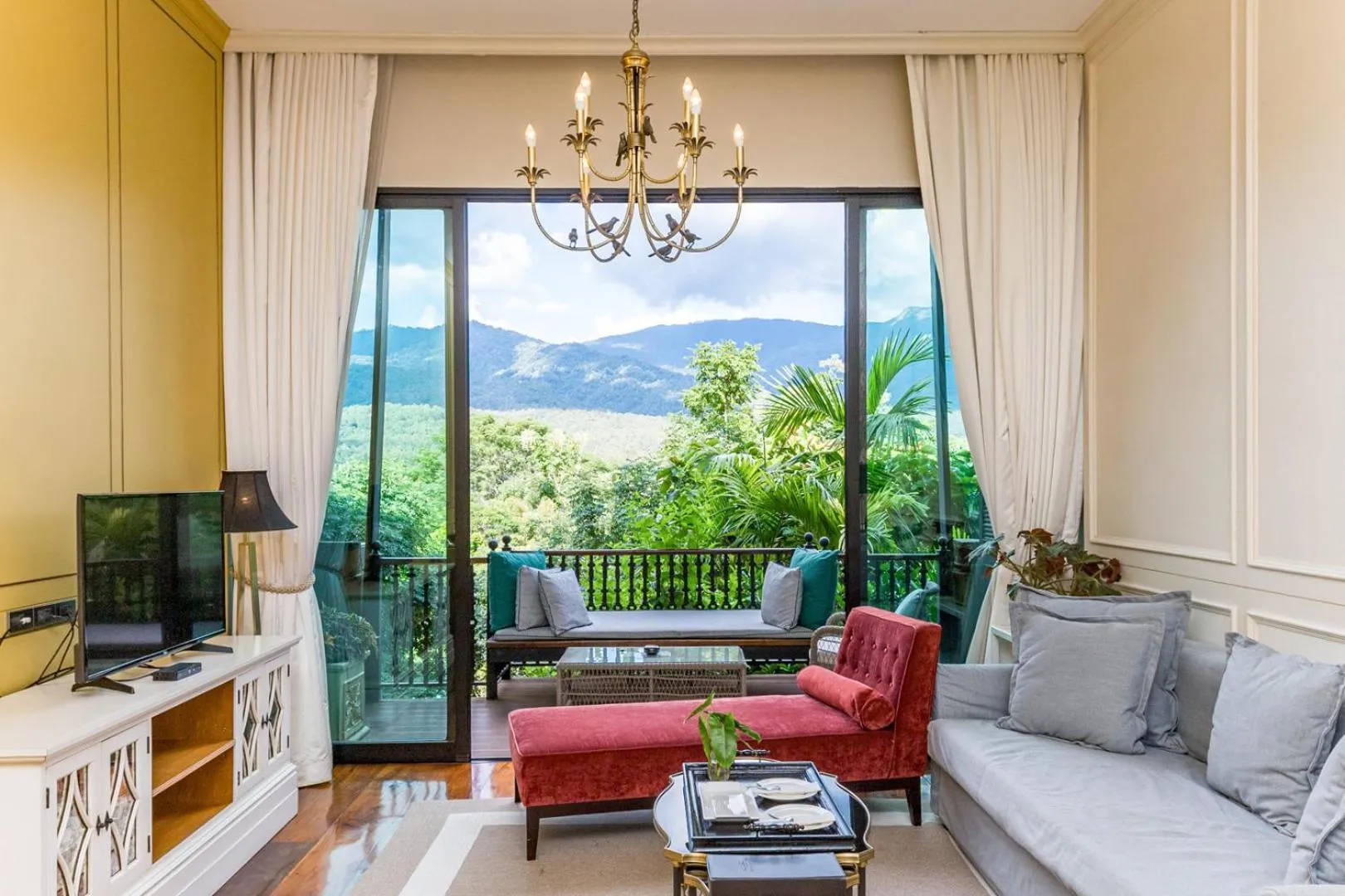 Natural landscape in Chantra Khiri Chalet Chiang Mai