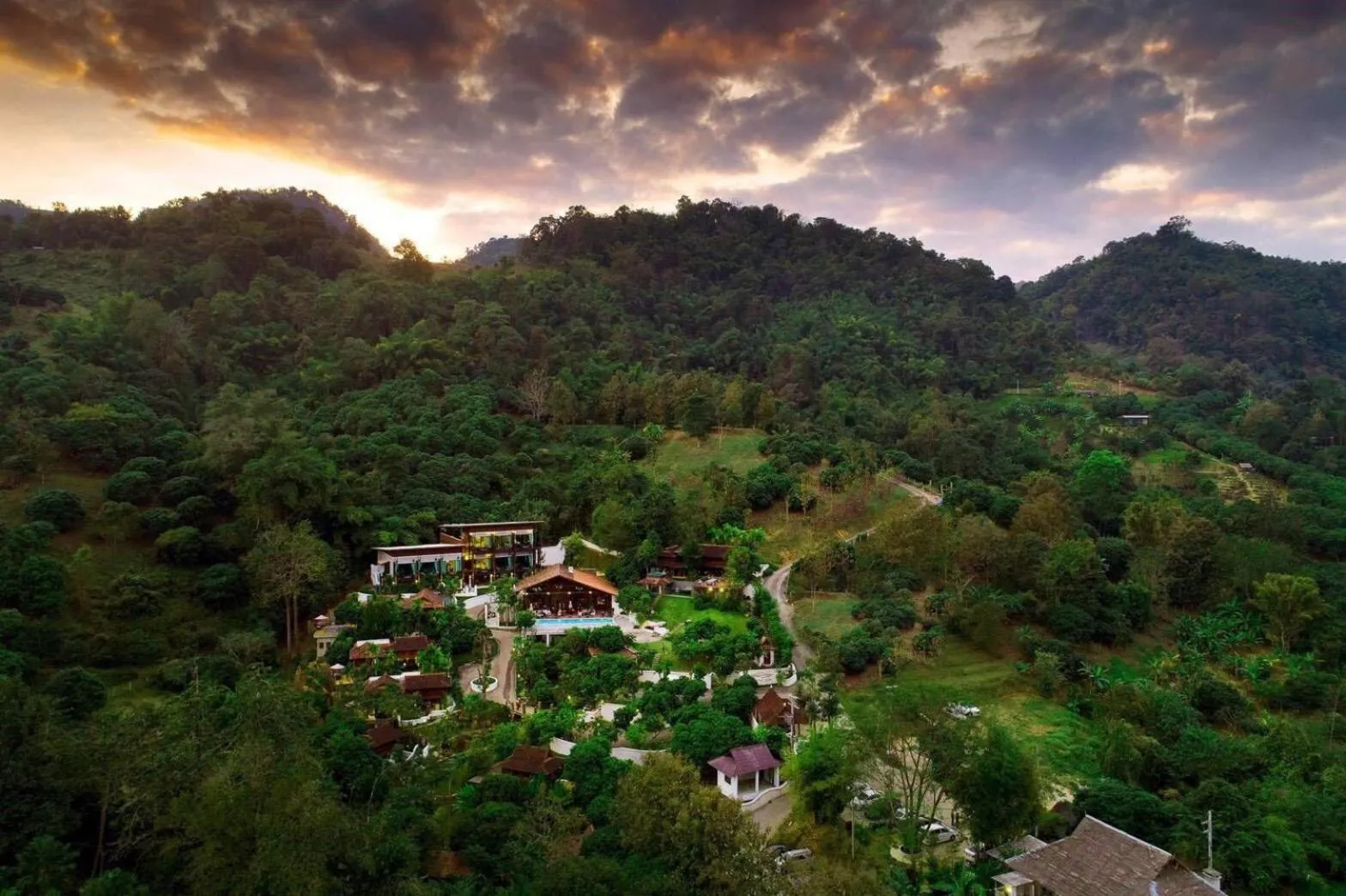 Property building in Chantra Khiri Chalet Chiang Mai