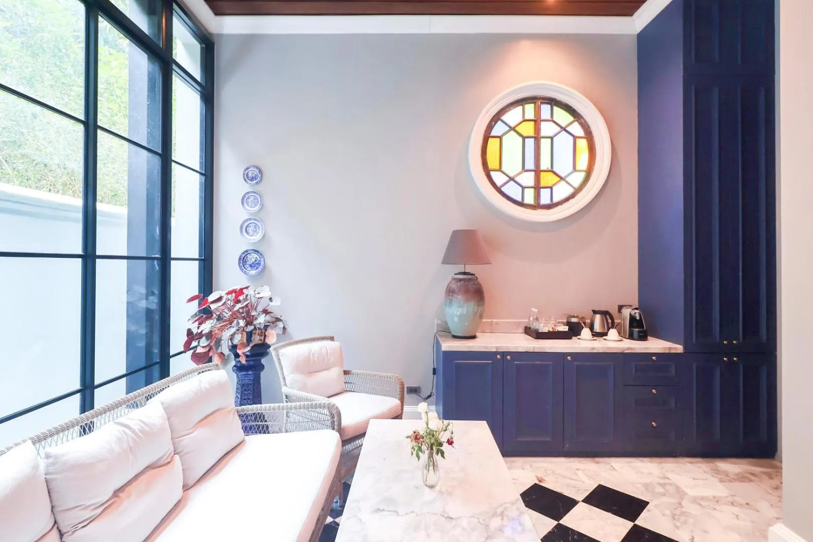 Living room in Chantra Khiri Chalet Chiang Mai