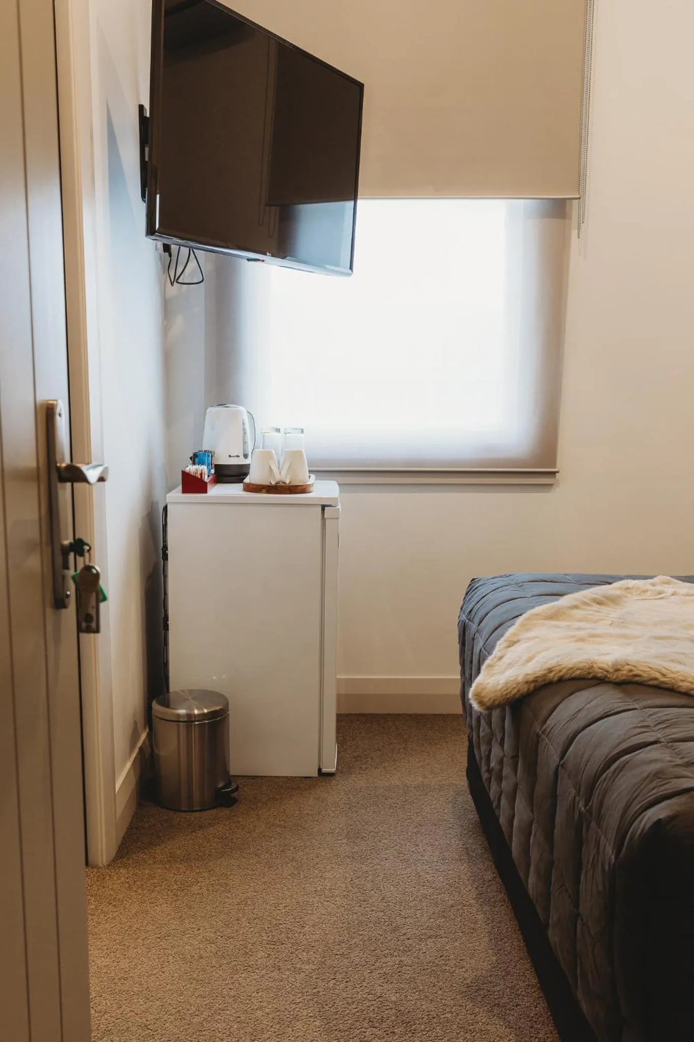 Bed in Talisman Hotel & Restaurant