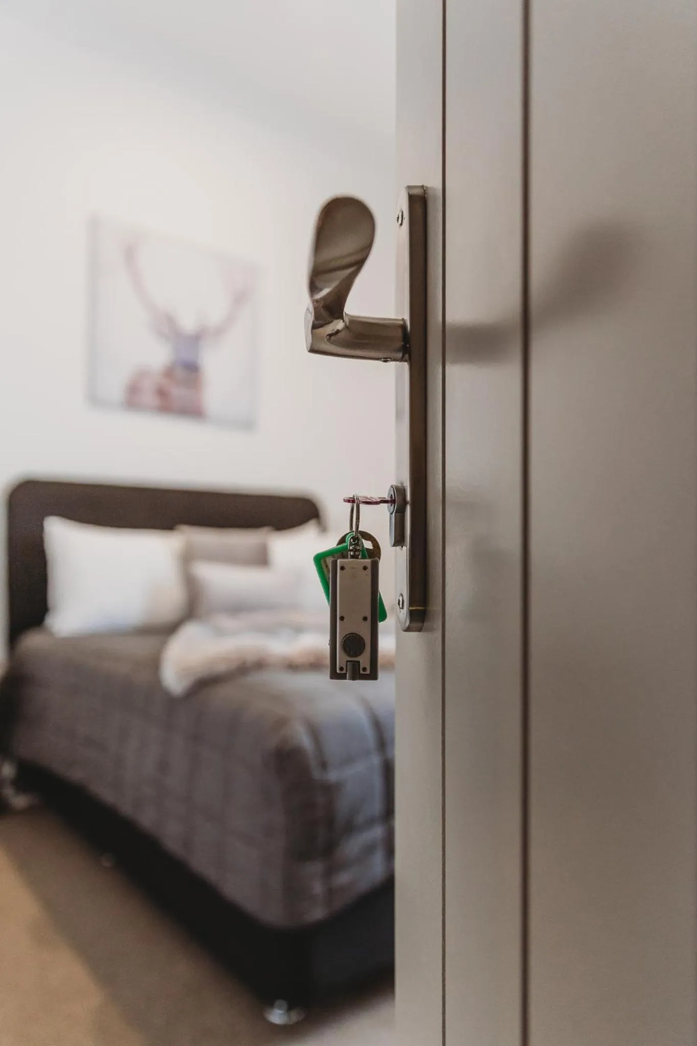 Bed in Talisman Hotel & Restaurant