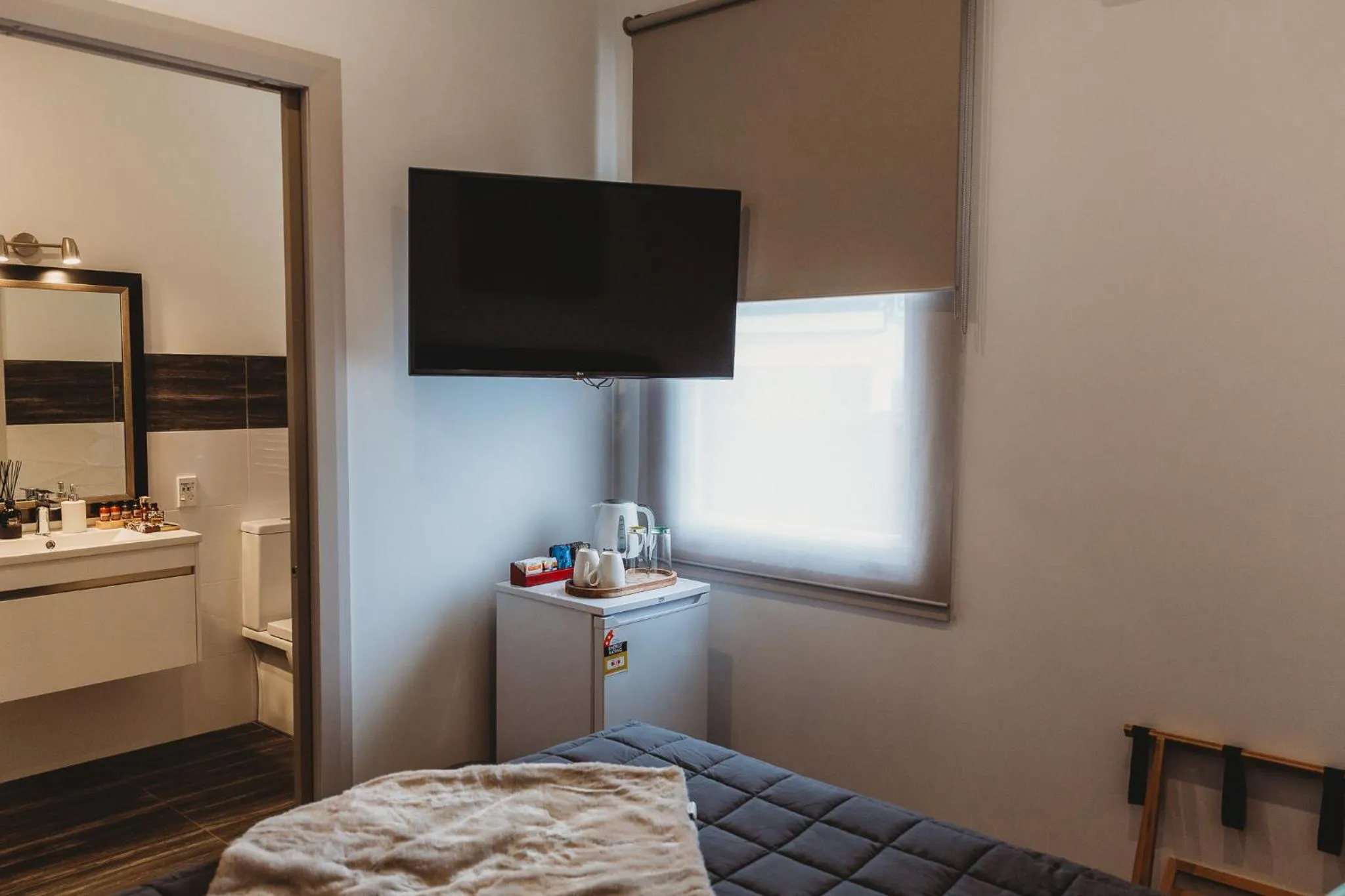 Bed in Talisman Hotel & Restaurant