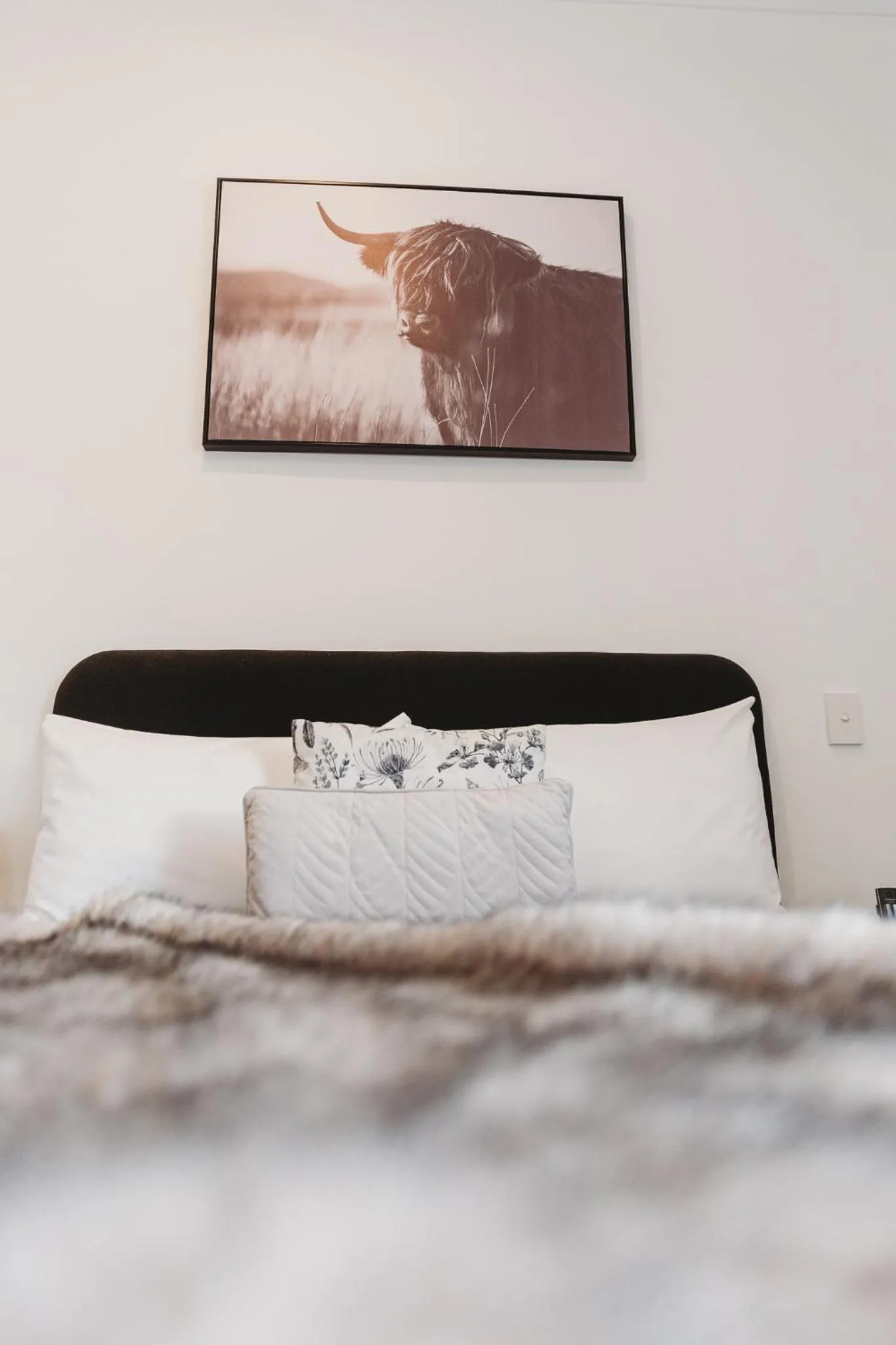 Bed in Talisman Hotel & Restaurant