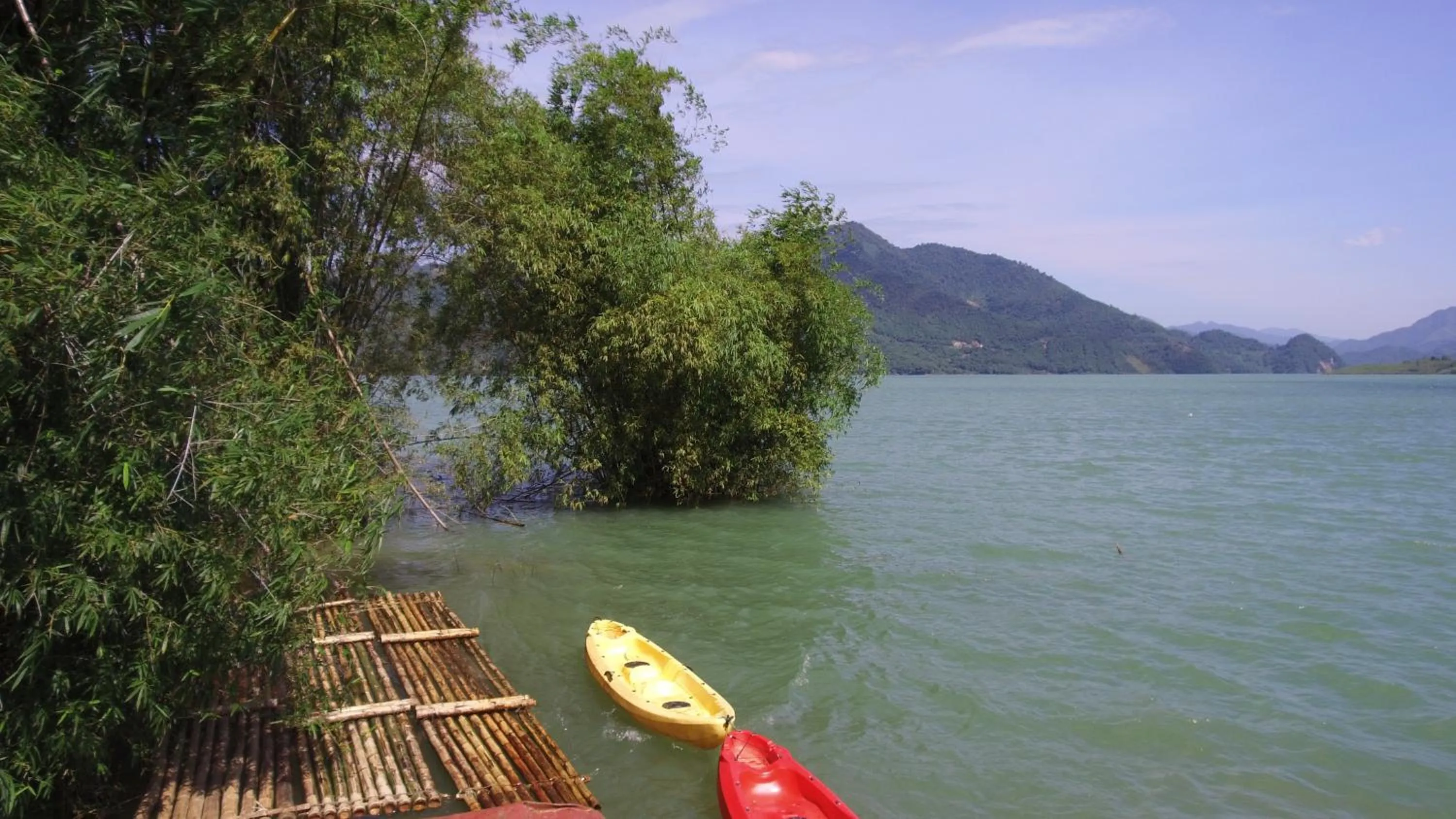 Windsurfing in Mai Chau Hideaway Lake Resort
