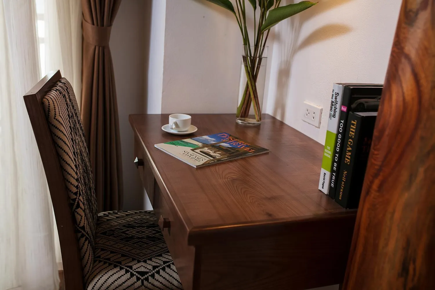 Seating area in Mai Chau Hideaway Lake Resort