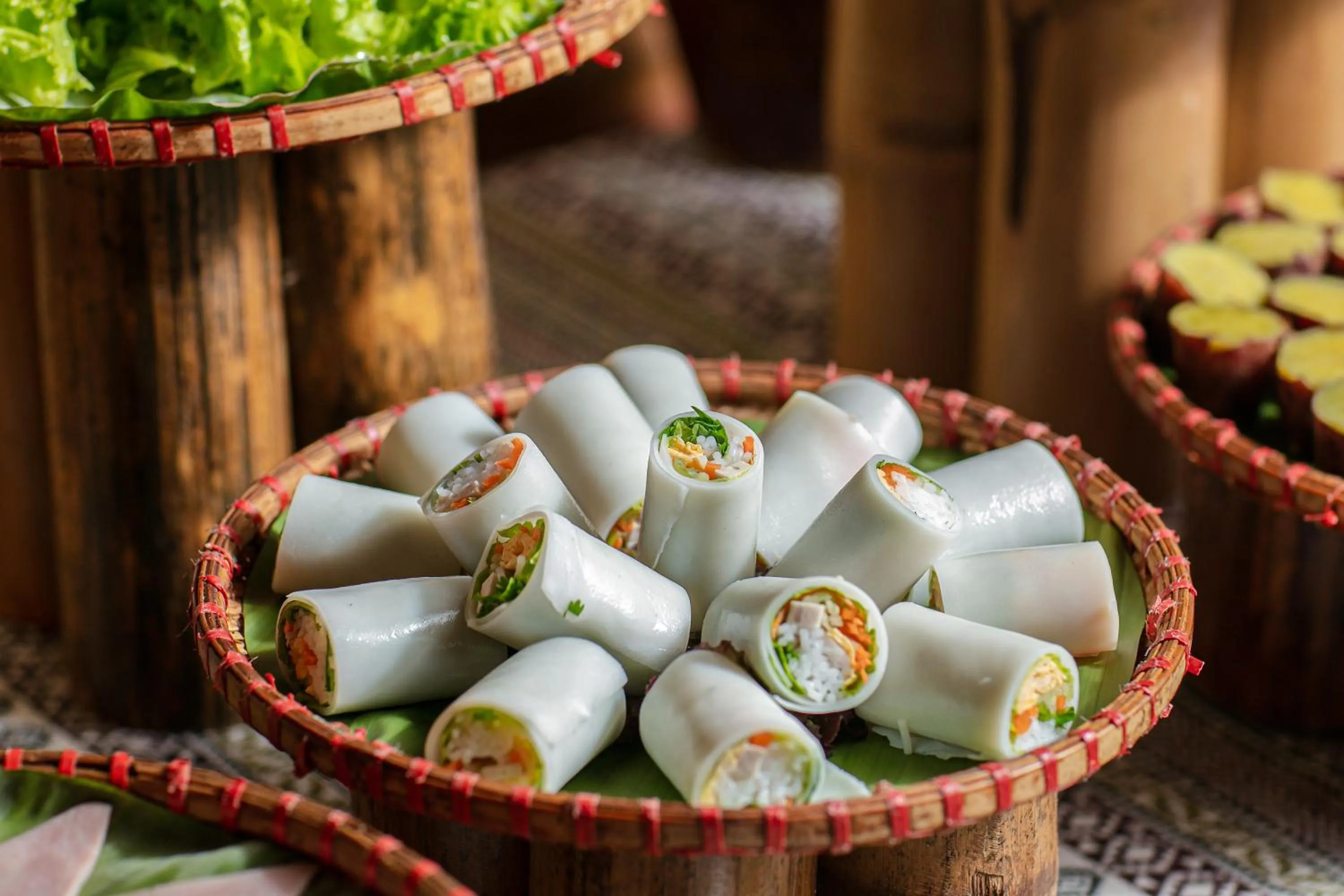 Food in Mai Chau Hideaway Lake Resort