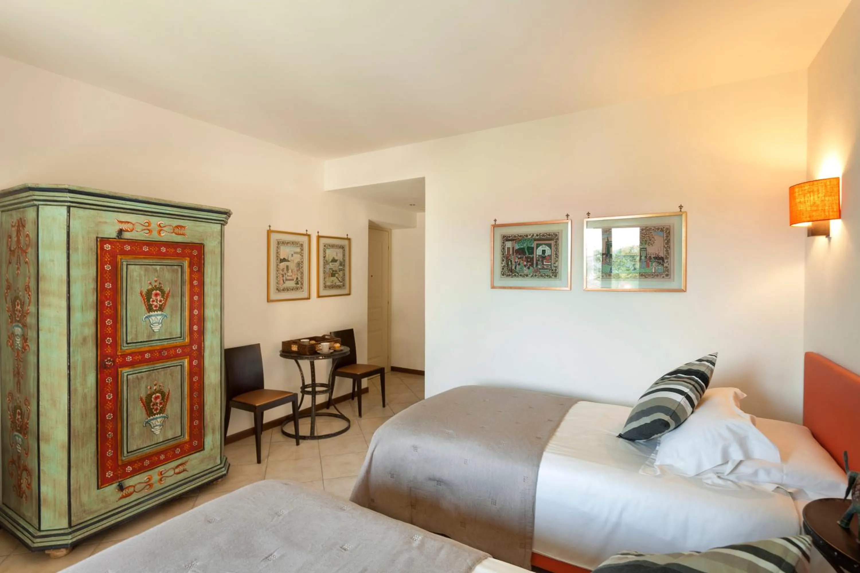 Bed in Borgo Ramezzana Country House