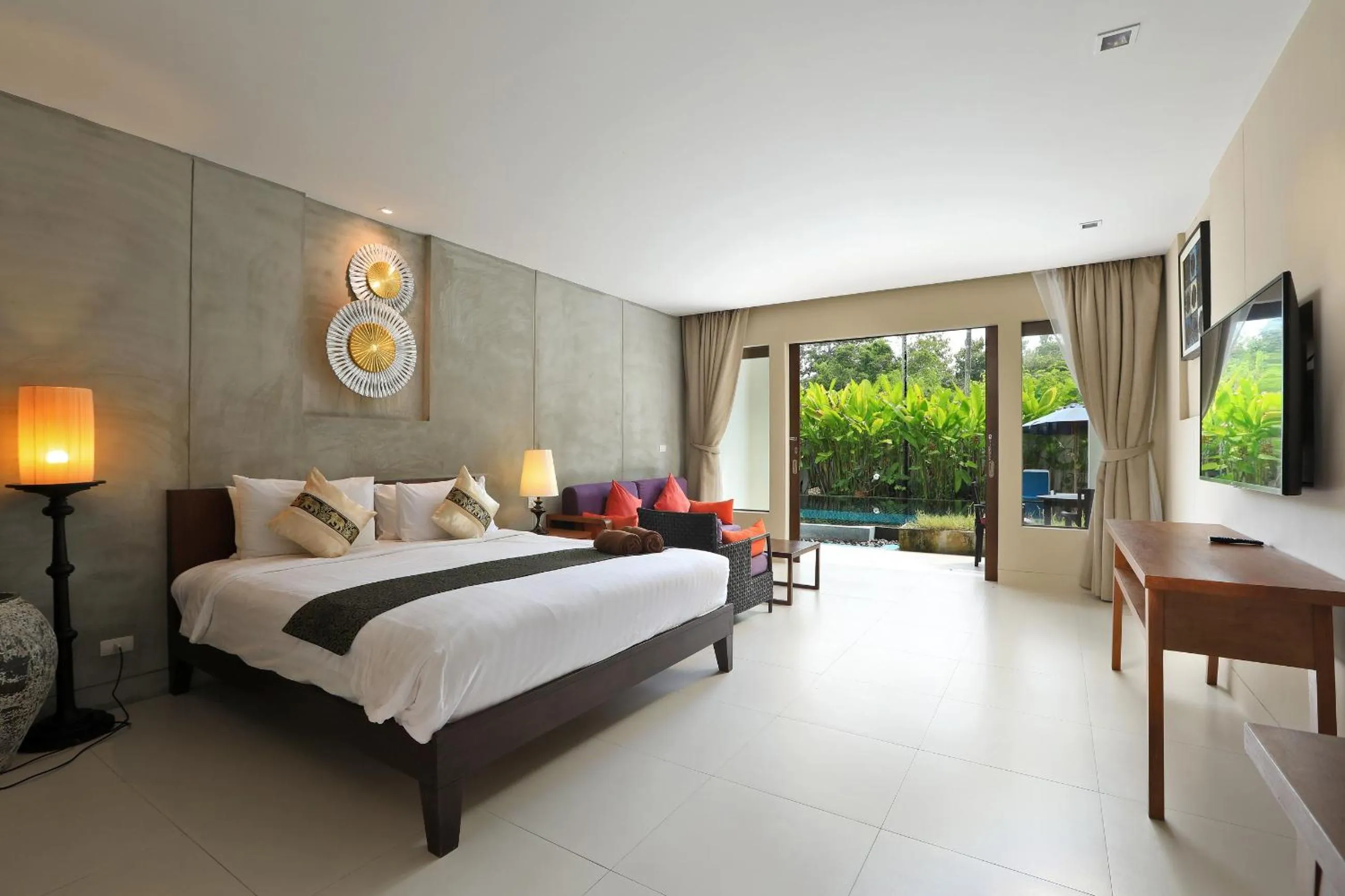 Bed in Tea Tree Boutique Resort