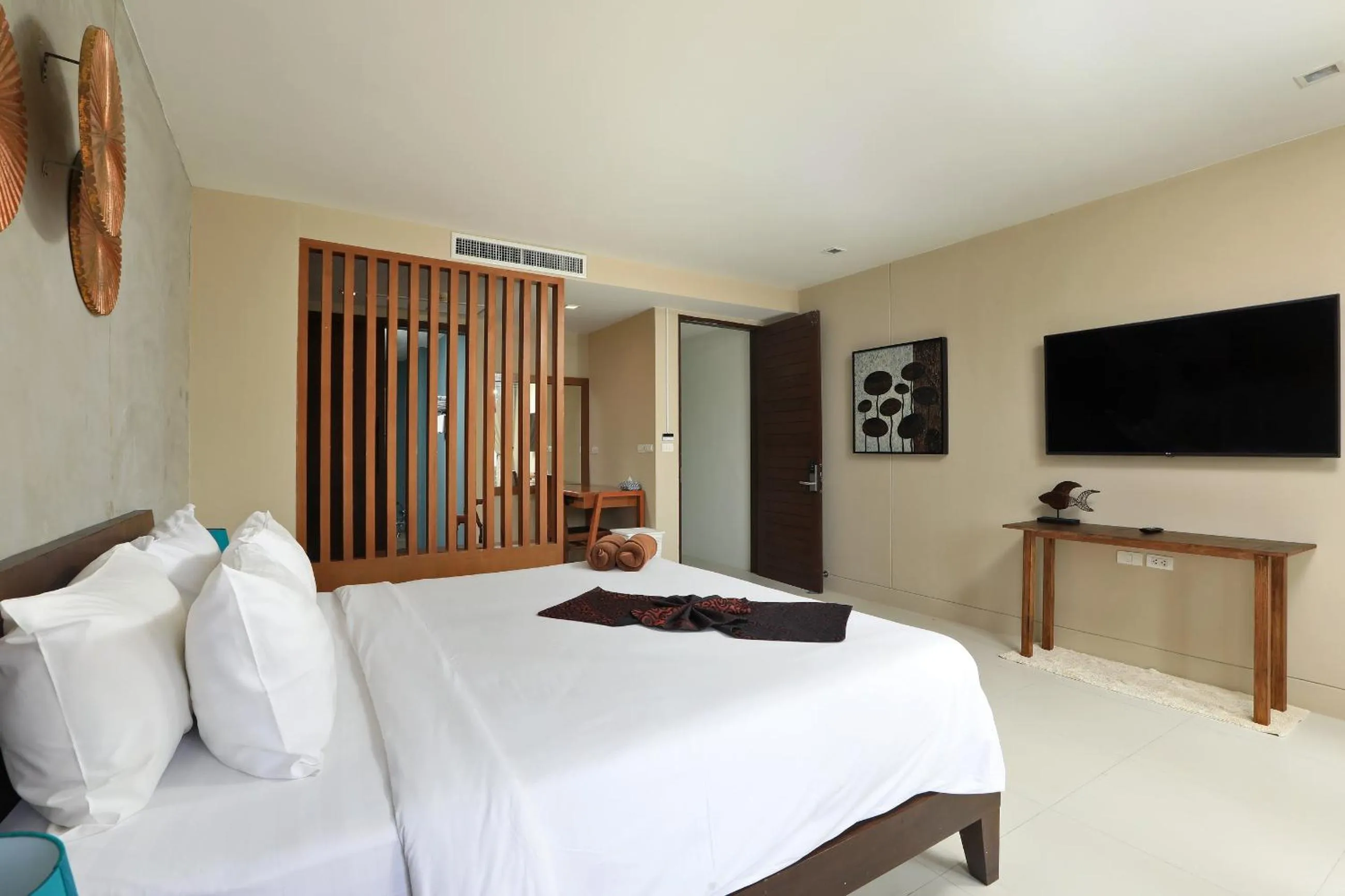 Bed in Tea Tree Boutique Resort