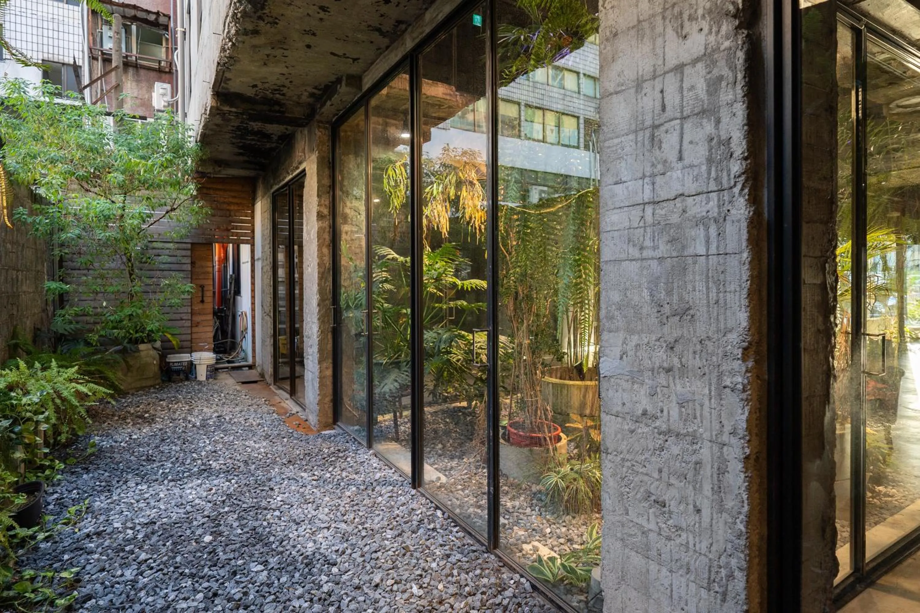 Garden view in SOF Hotel