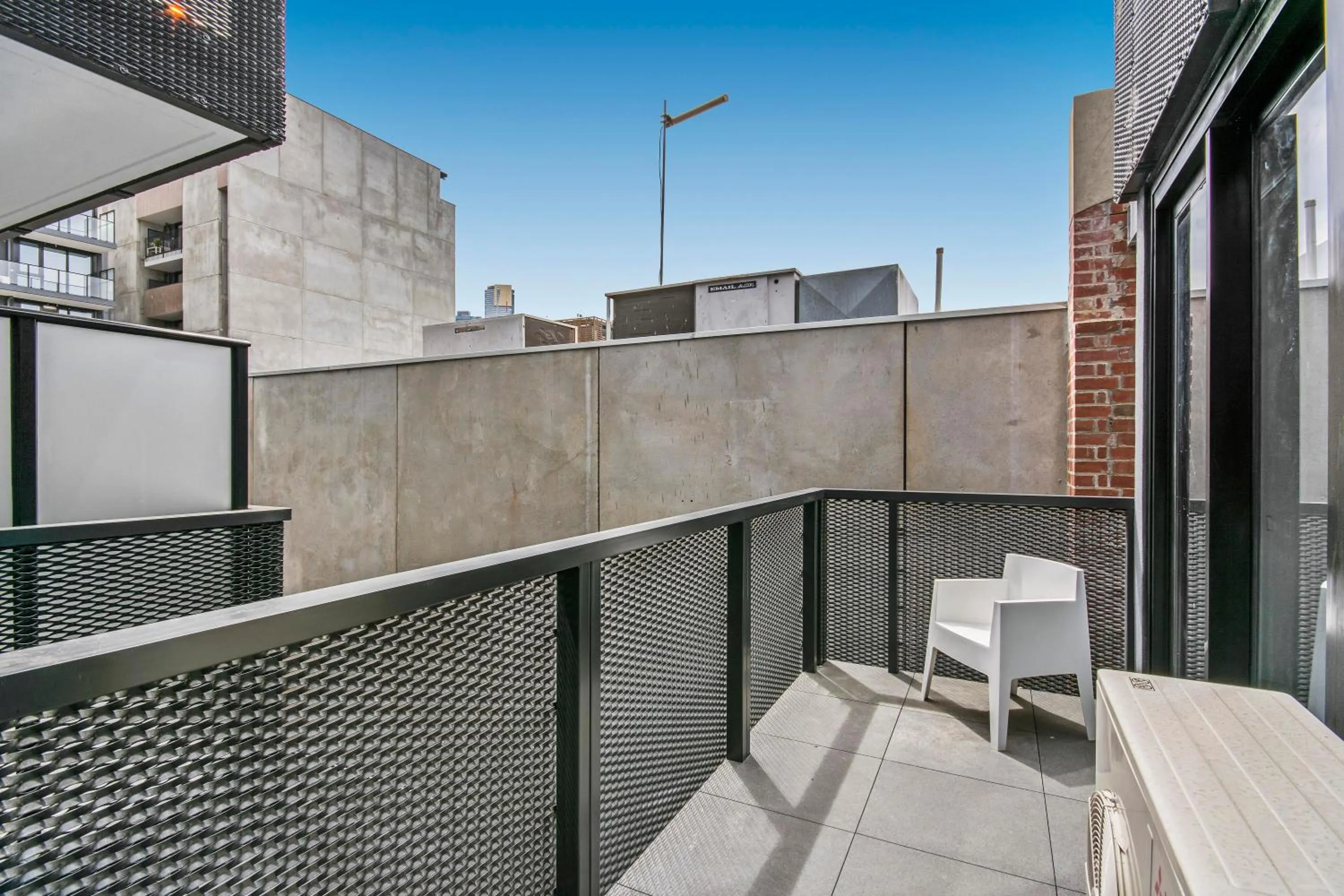 Balcony/Terrace in Melbourne City Apartments - Teri