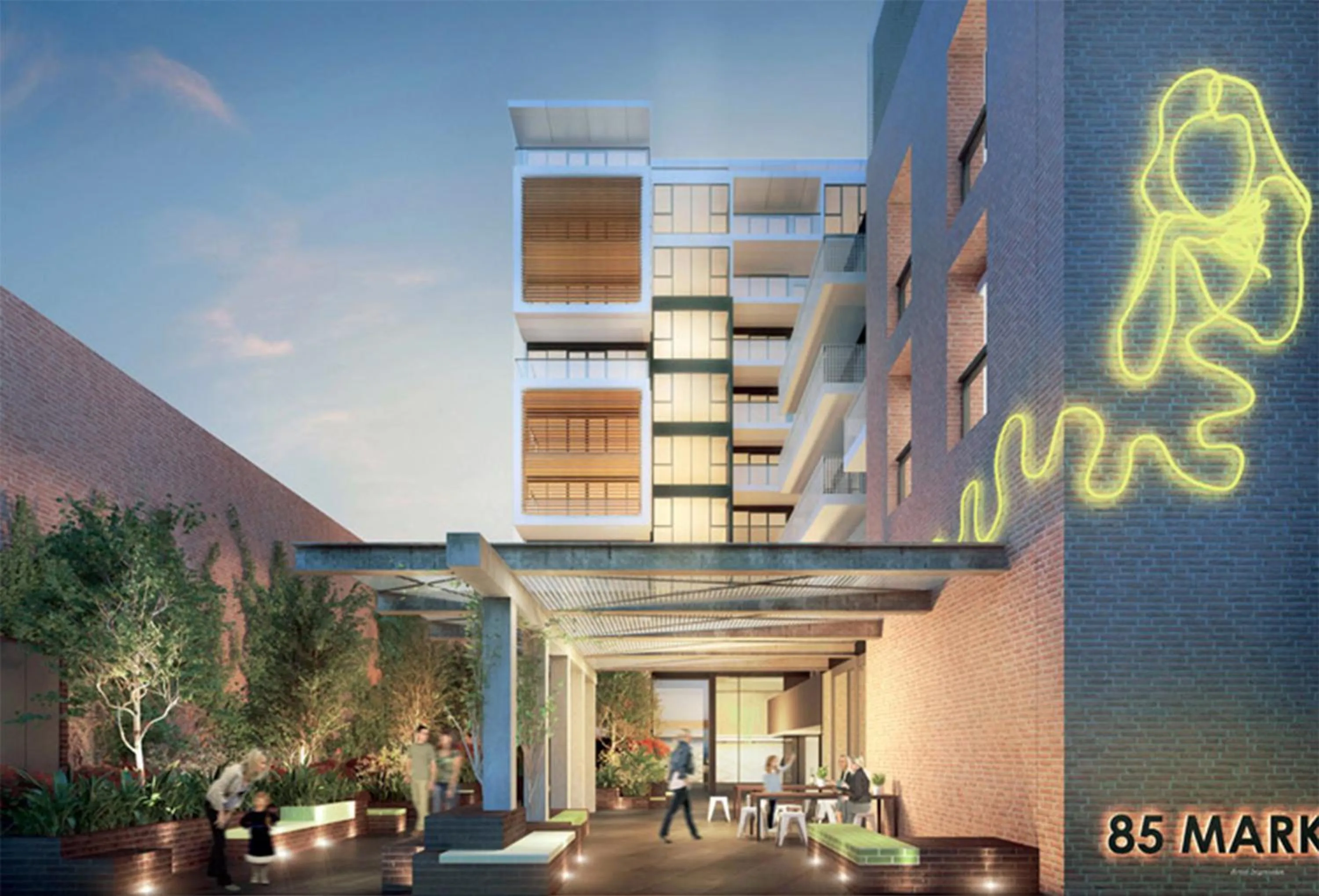 Facade/entrance in Melbourne City Apartments - Teri