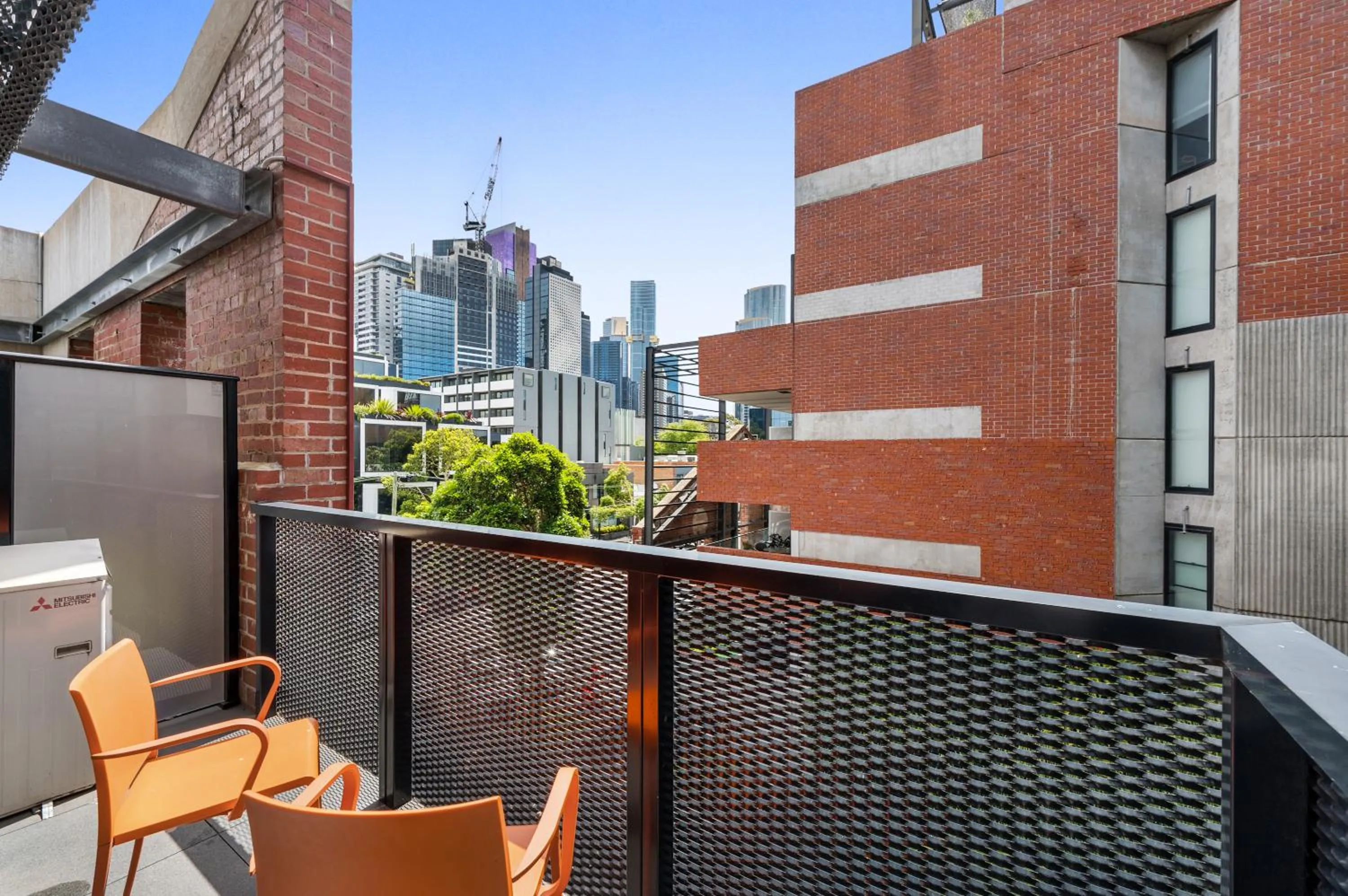 Balcony/Terrace in Melbourne City Apartments - Teri