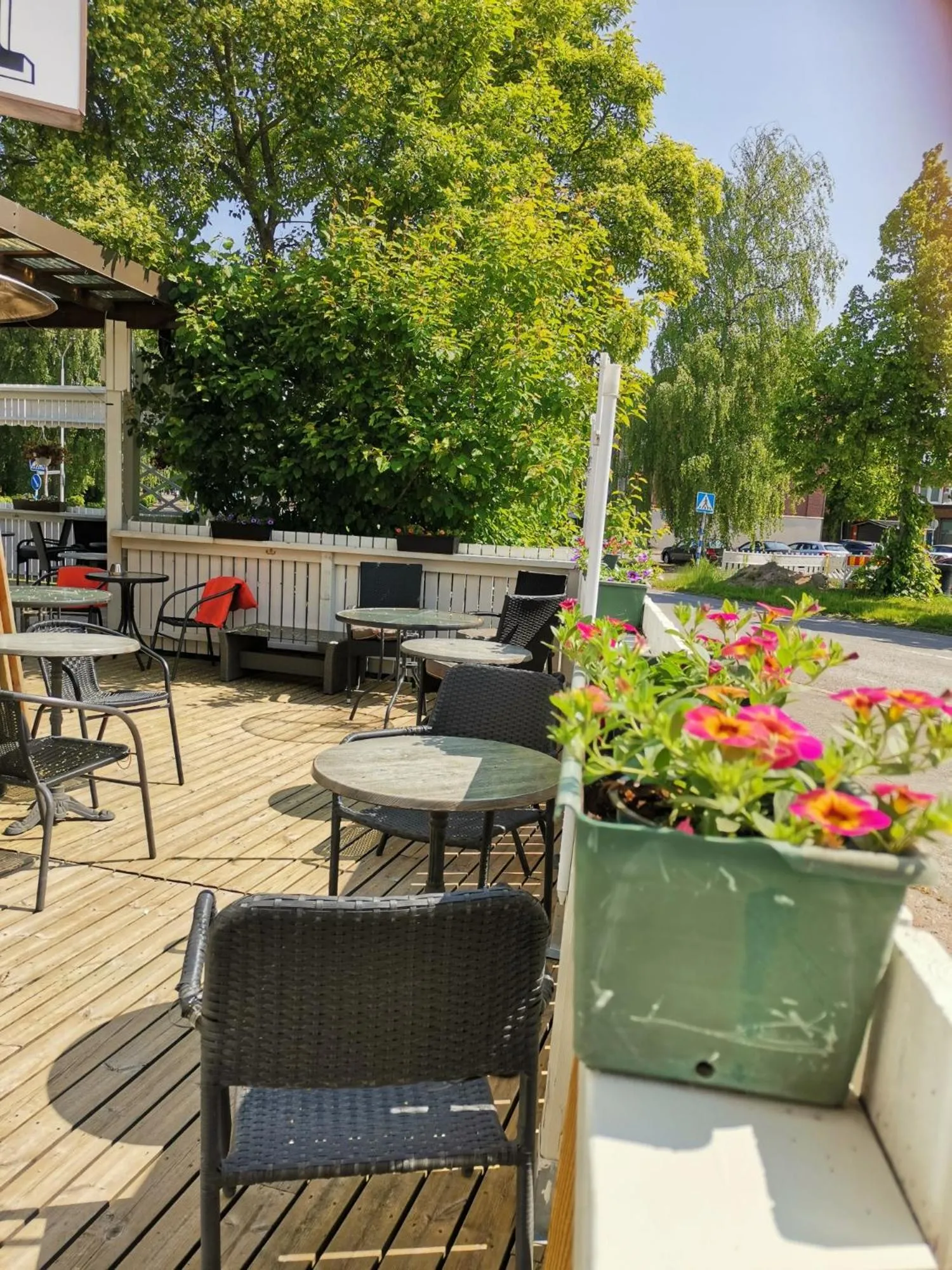 Patio in Hotel Turistihovi