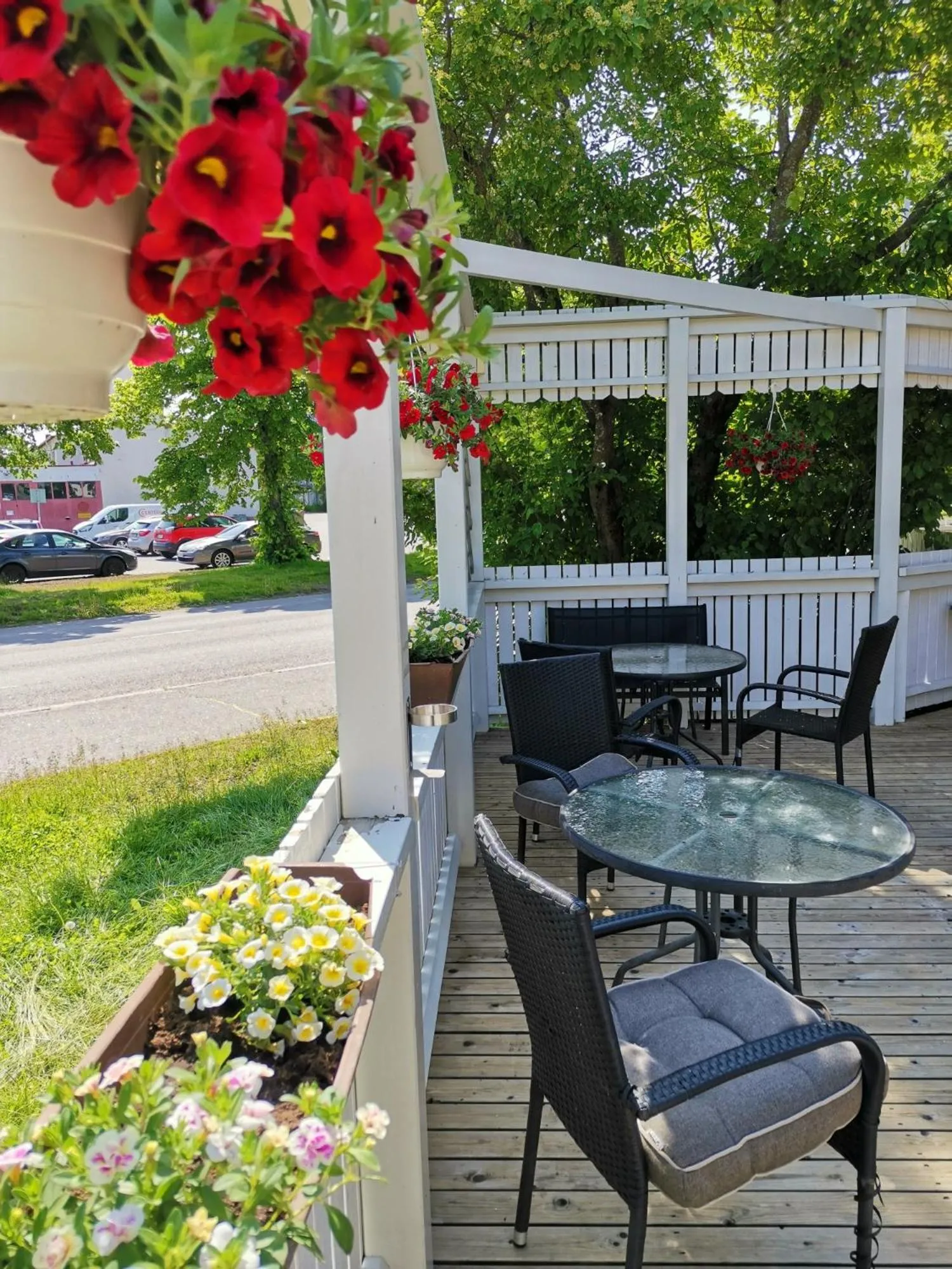 Patio in Hotel Turistihovi