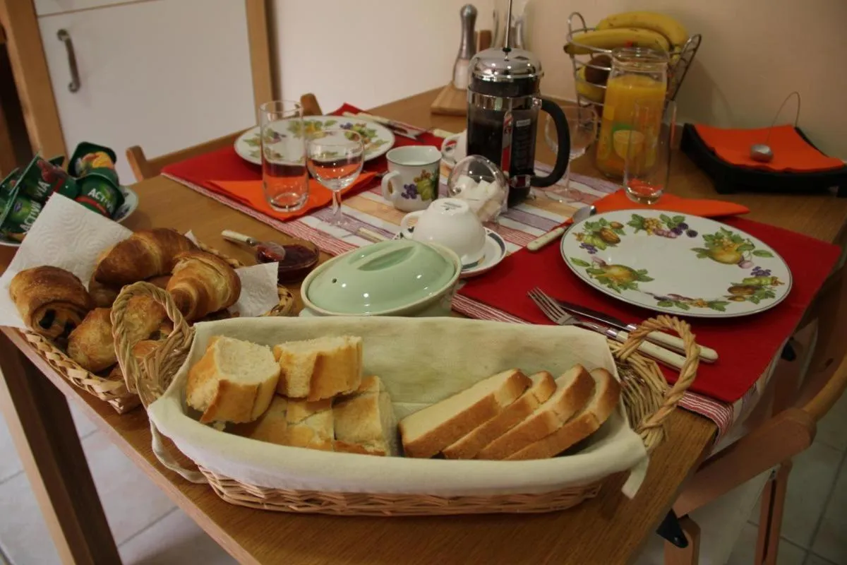 Continental breakfast in Chez Helen