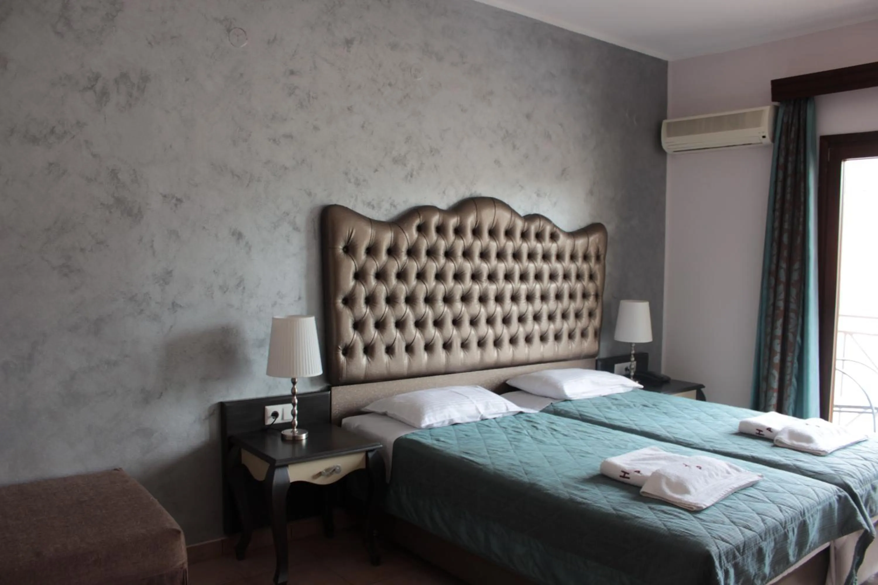 Bed in Palatino Hotel
