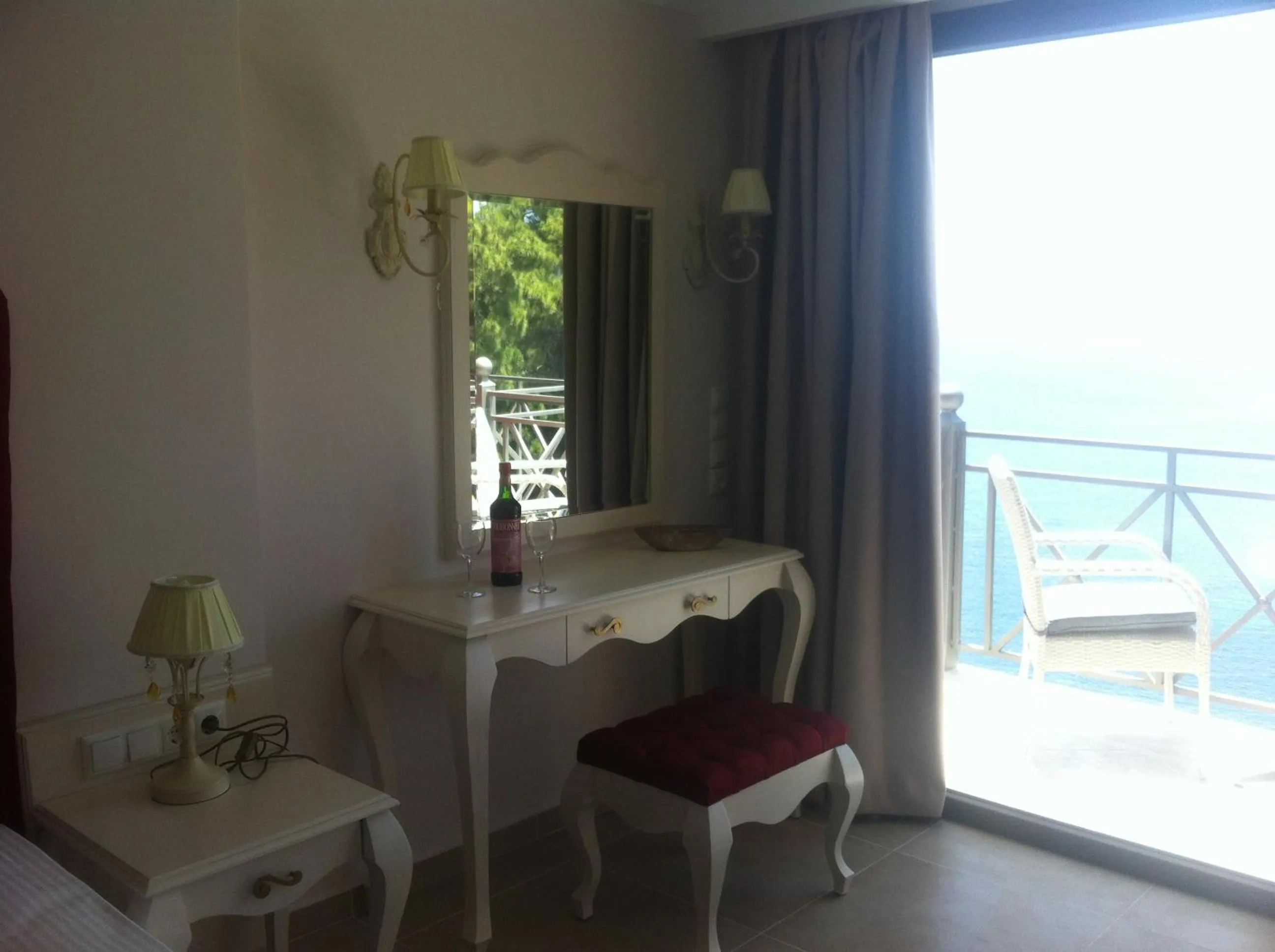 Decorative detail in Palatino Hotel